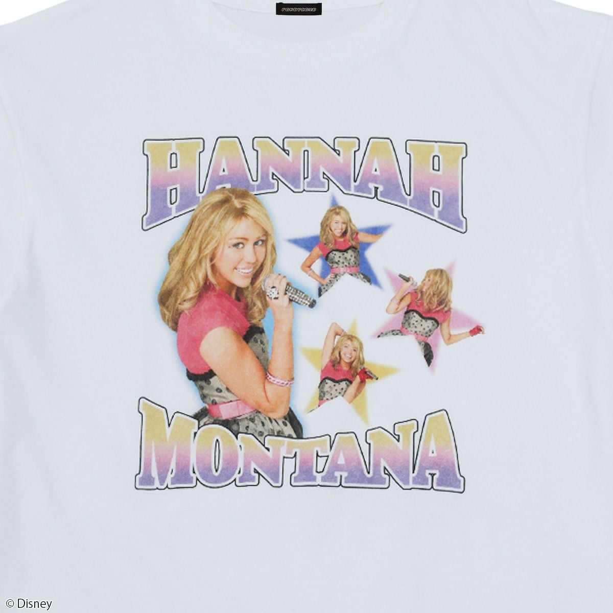 Disney】 シークレット・アイドル ハンナ・モンタナ/Tシャツ(PONEYCOMB