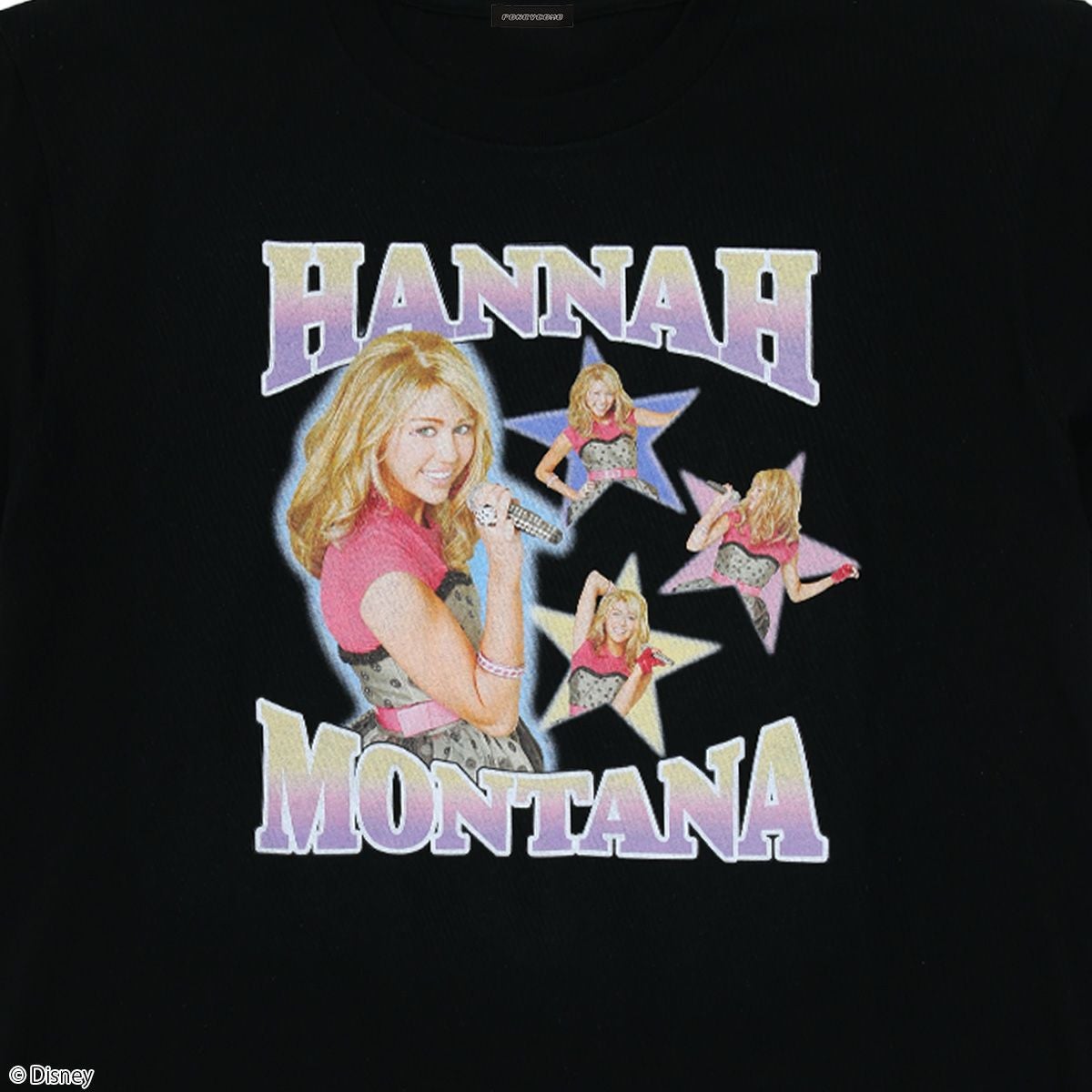 Disney】 シークレット・アイドル ハンナ・モンタナ/Tシャツ(PONEYCOMB