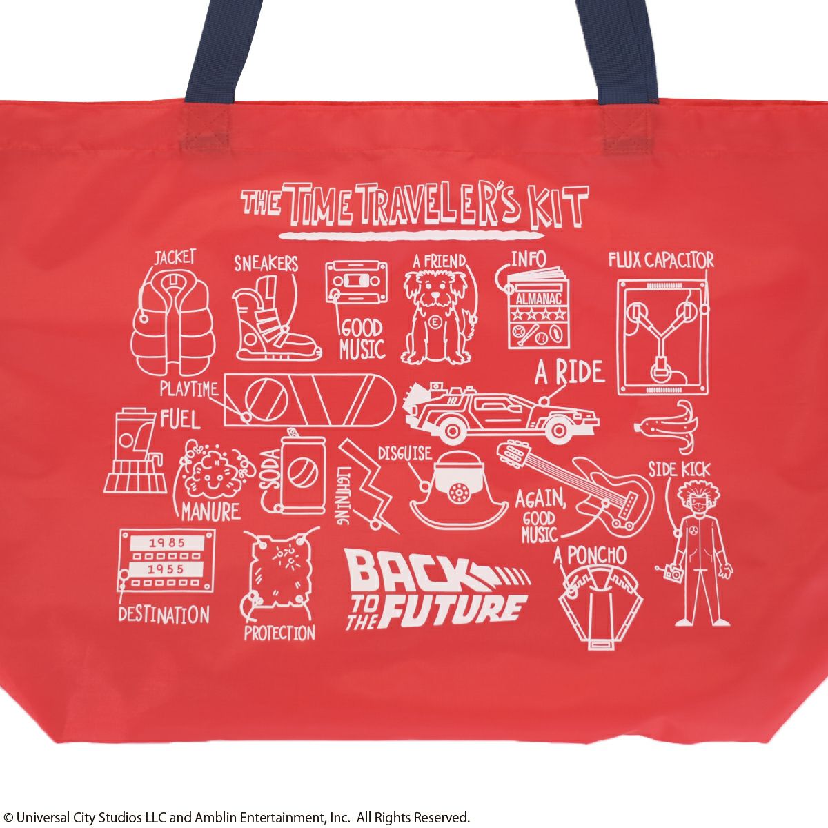 BACK TO THE FUTURE】THE TIME TRAVELER'S KIT/ポリバッグ(PONEYCOMB