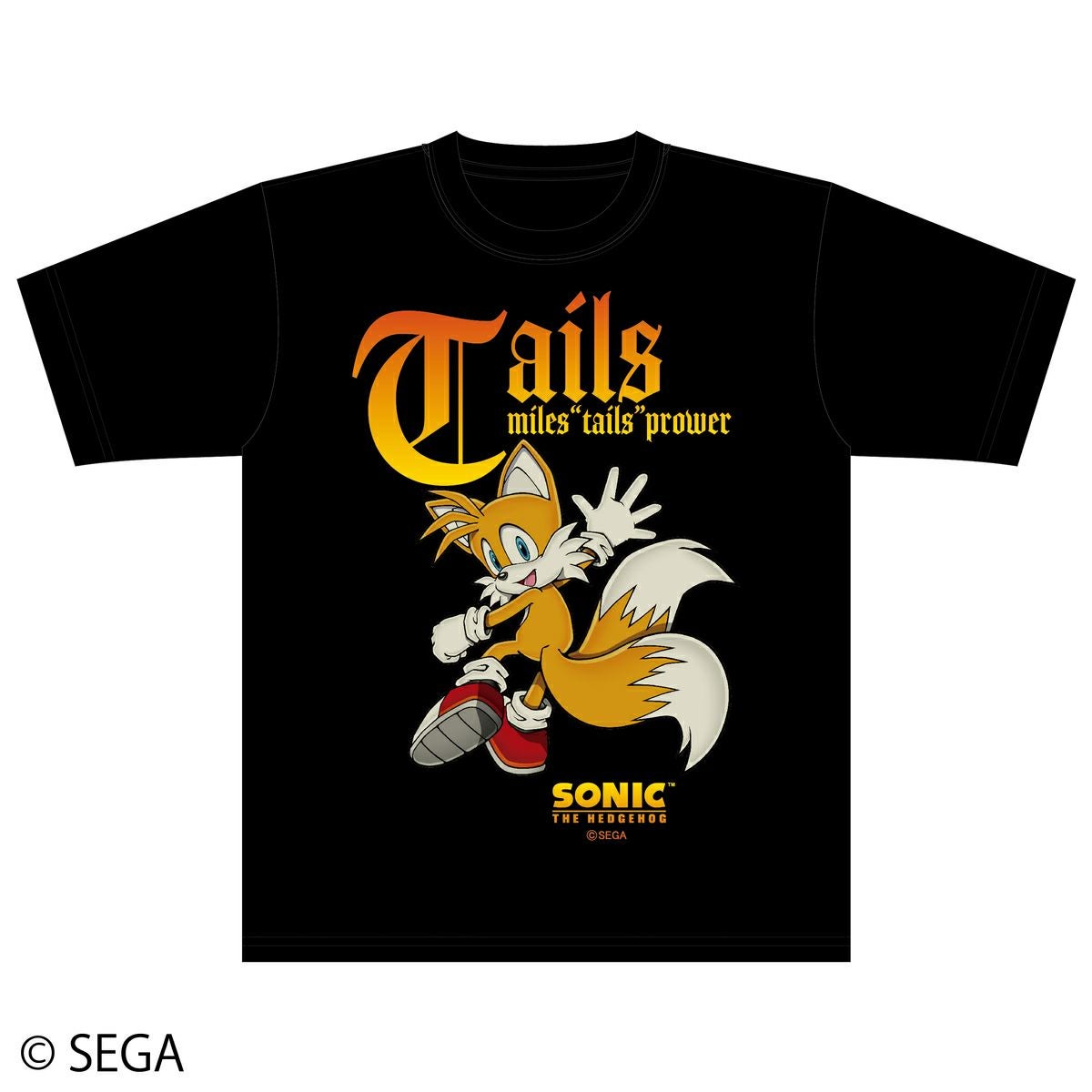 ソニック・ザ・ヘッジホッグ】テイルス／Tシャツ(PONEYCOMB TOKYO