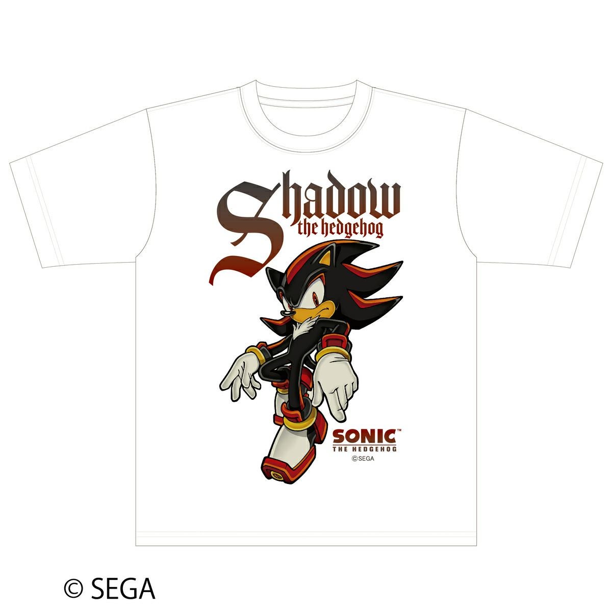 ソニック・ザ・ヘッジホッグ】シャドウ／Tシャツ(PONEYCOMB TOKYO
