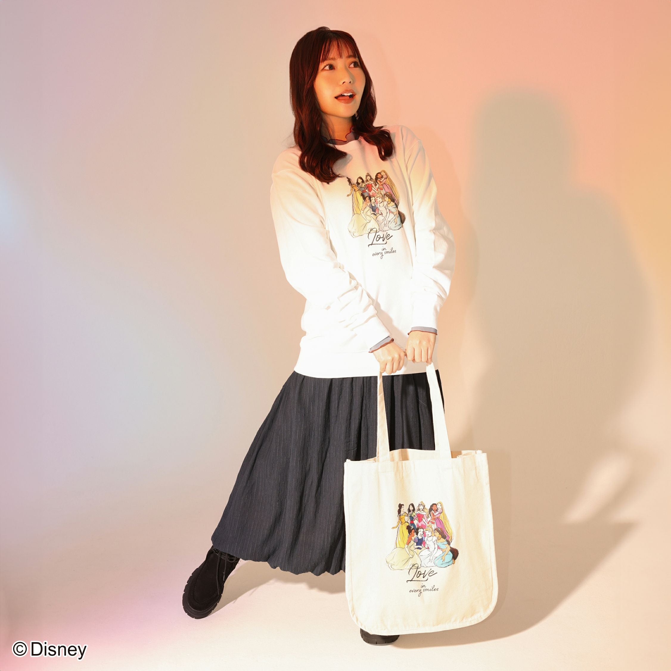 Disney】ディズニープリンセス/トートバッグ(PONEYCOMB TOKYO