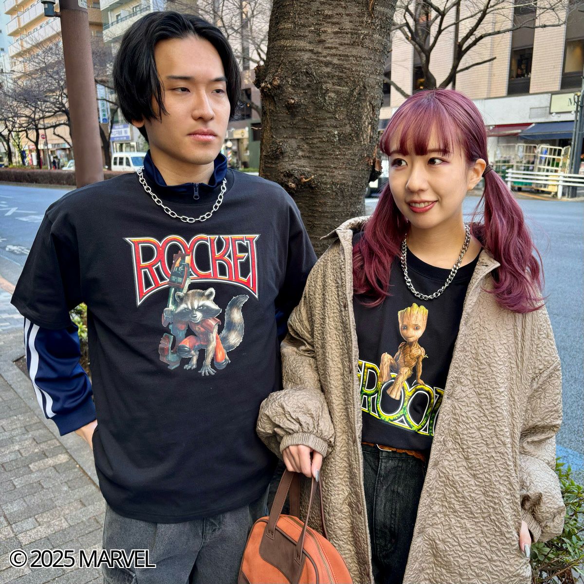 MARVEL】ロケット/Tシャツ(PONEYCOMB TOKYO) | PONEYCOMB TOKYO