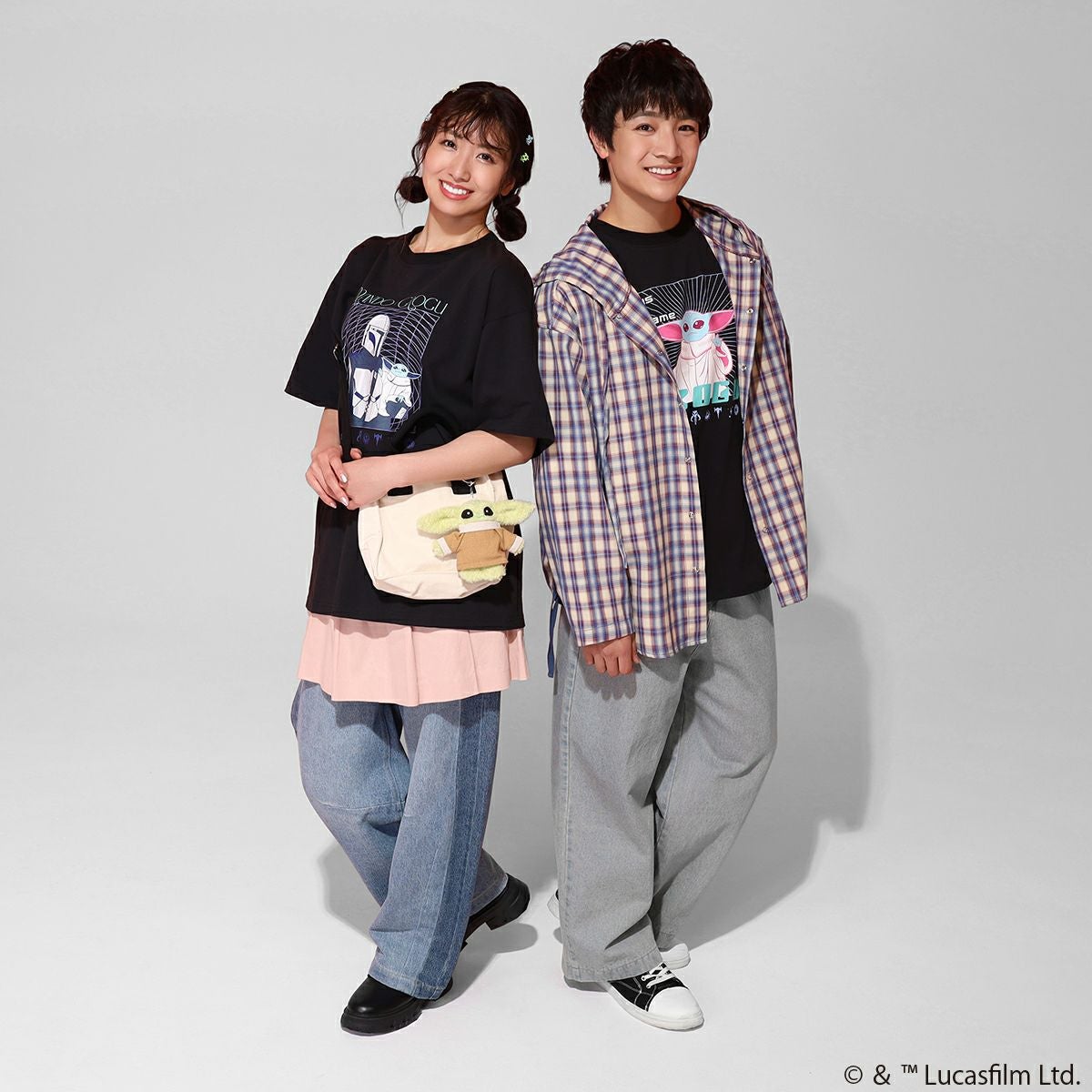 STAR WARS】マンダロリアン&グローグー/Tシャツ(PONEYCOMB TOKYO