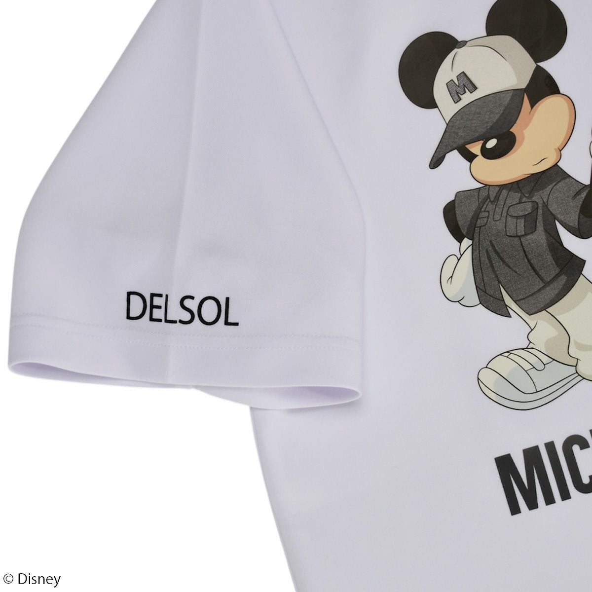 Disney】ミッキー＆ドナルド/モックネックTシャツ(BACK TO THE FIELD