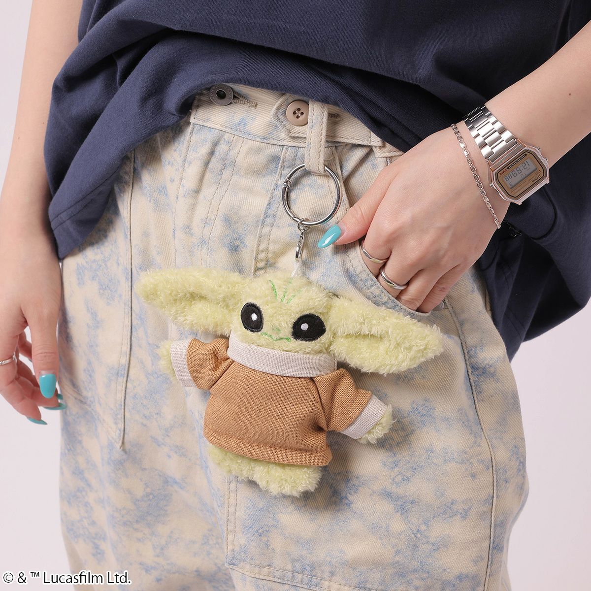 STAR WARS】グローグー/ふわふわマスコットチャーム(PONEYCOMB TOKYO