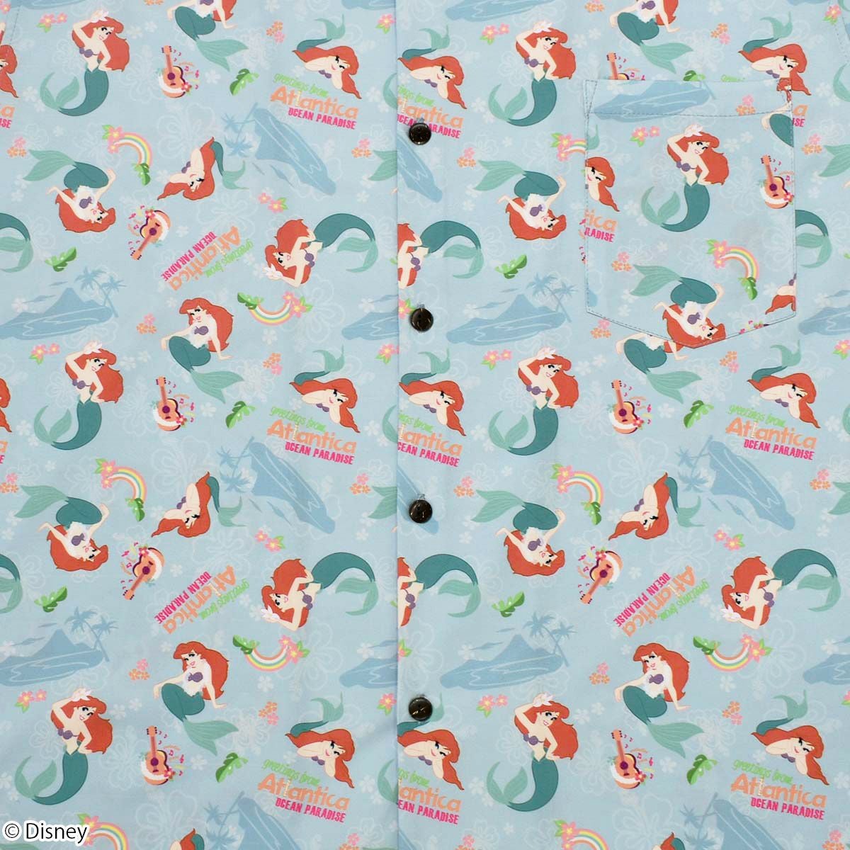 Disney】リトル・マーメイド/総柄シャツ(PONEYCOMB TOKYO) | PONEYCOMB