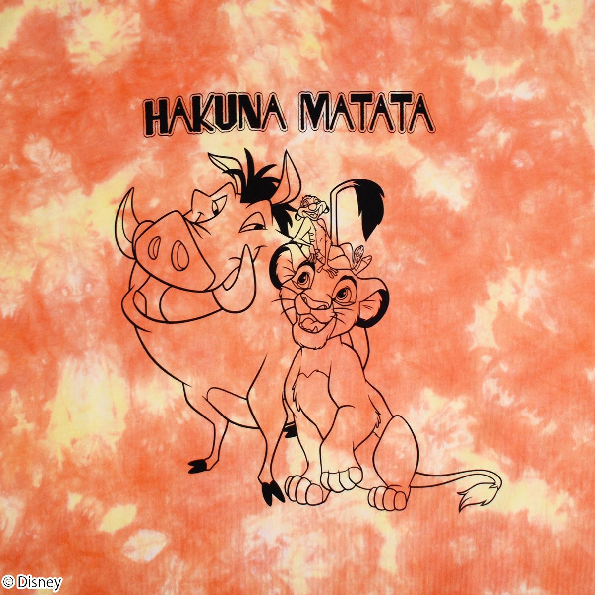 Disney】ライオン・キング/タイダイ/Tシャツ(PONEYCOMB TOKYO