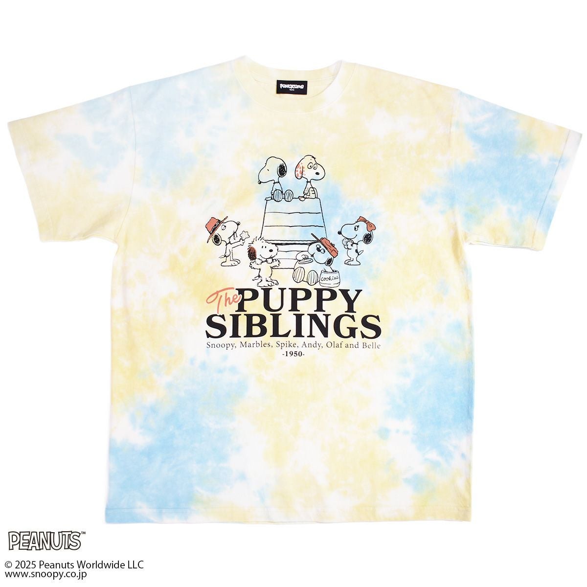 PEANUTS】スヌーピー/タイダイ/Tシャツ(PONEYCOMB TOKYO) | PONEYCOMB