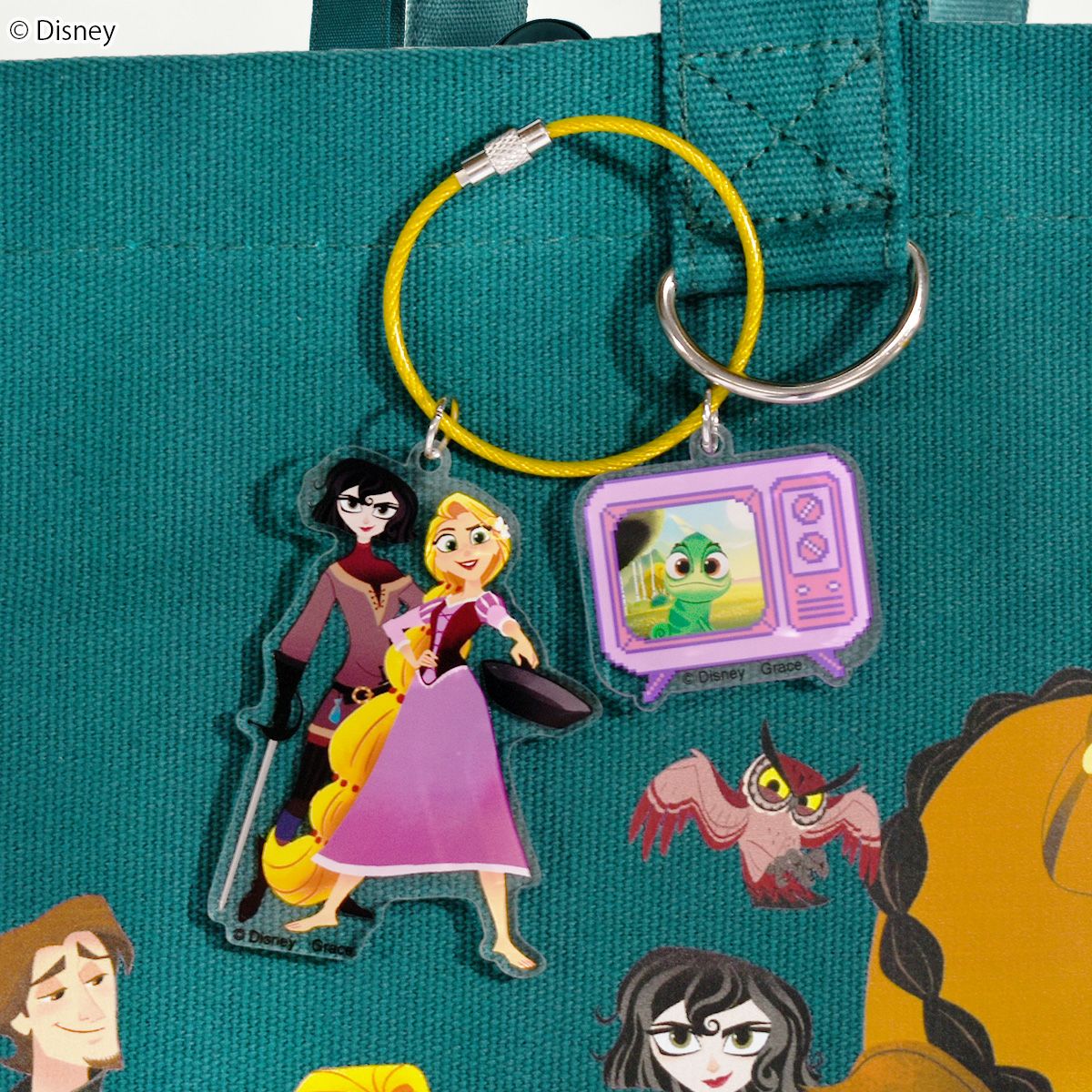 Disney】ラプンツェル ザ・シリーズ/2連アクリルチャーム(PONEYCOMB