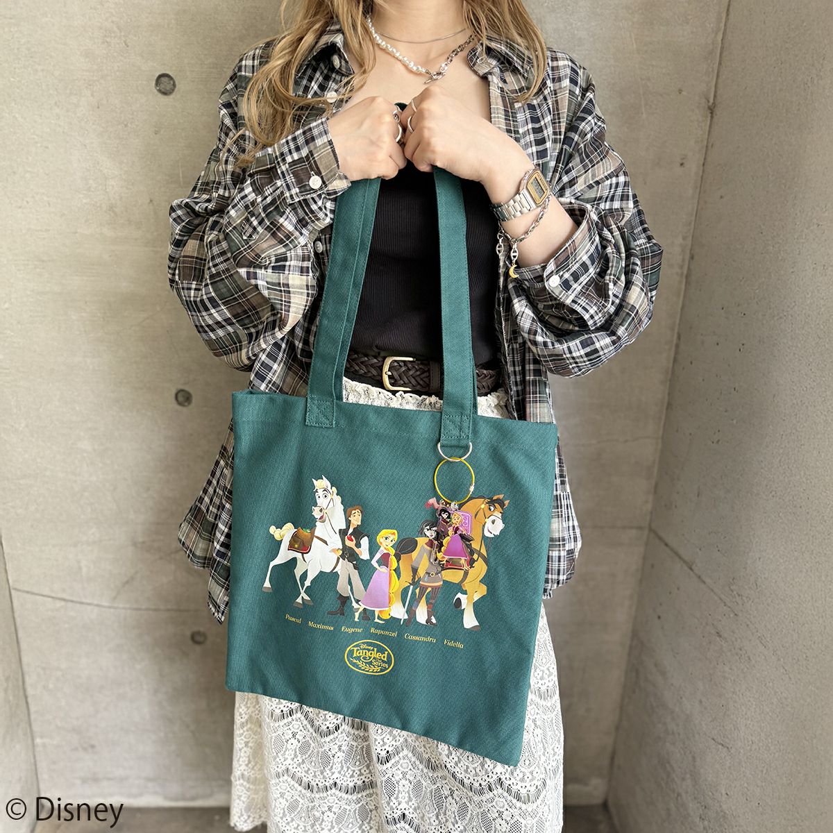 Disney】ラプンツェル ザ・シリーズ/トートバッグ(PONEYCOMB TOKYO
