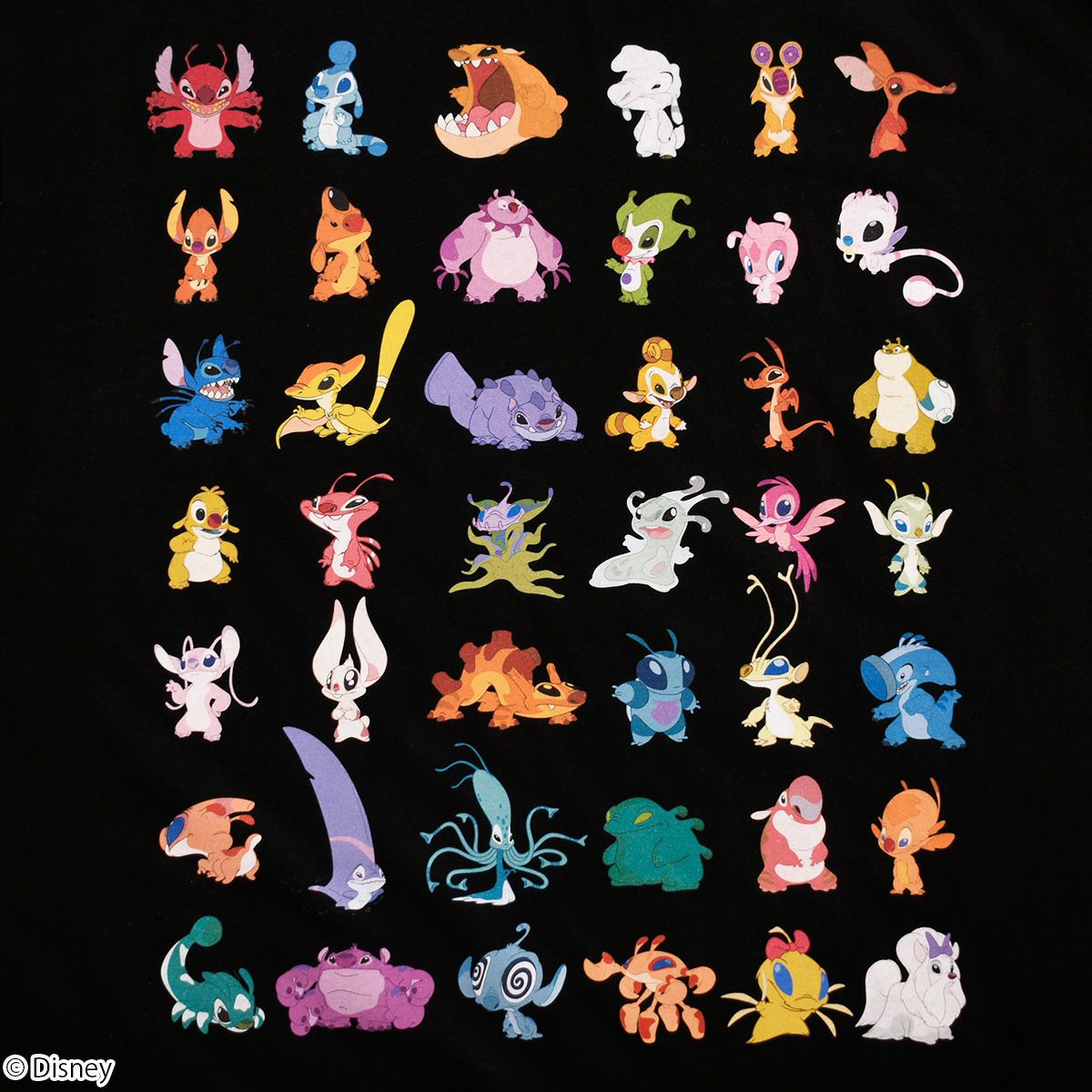 Disney】リロ＆スティッチ/試作品集合/Tシャツ(PONEYCOMB TOKYO