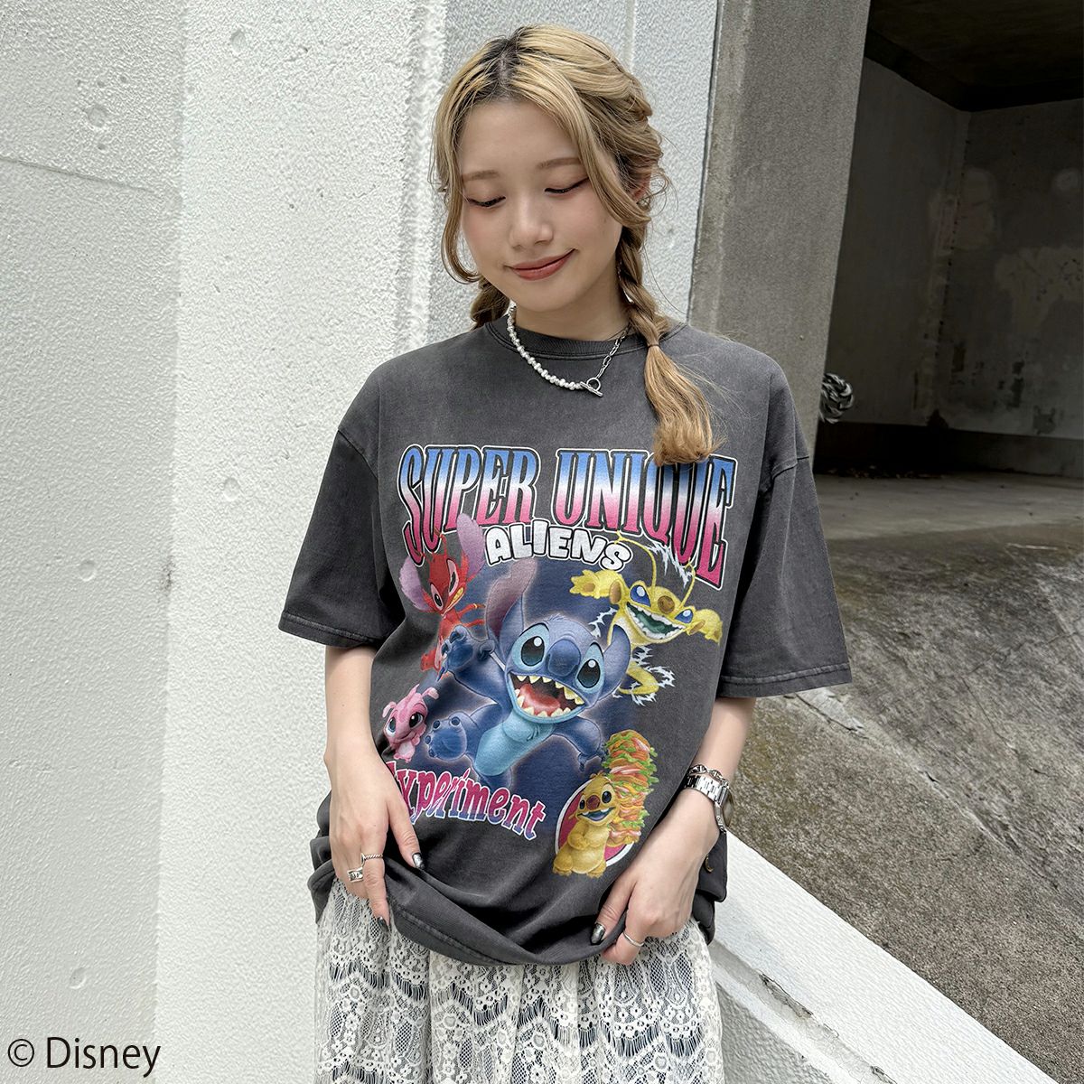 Disney】リロ＆スティッチ/エイリアンズ/Tシャツ(PONEYCOMB TOKYO