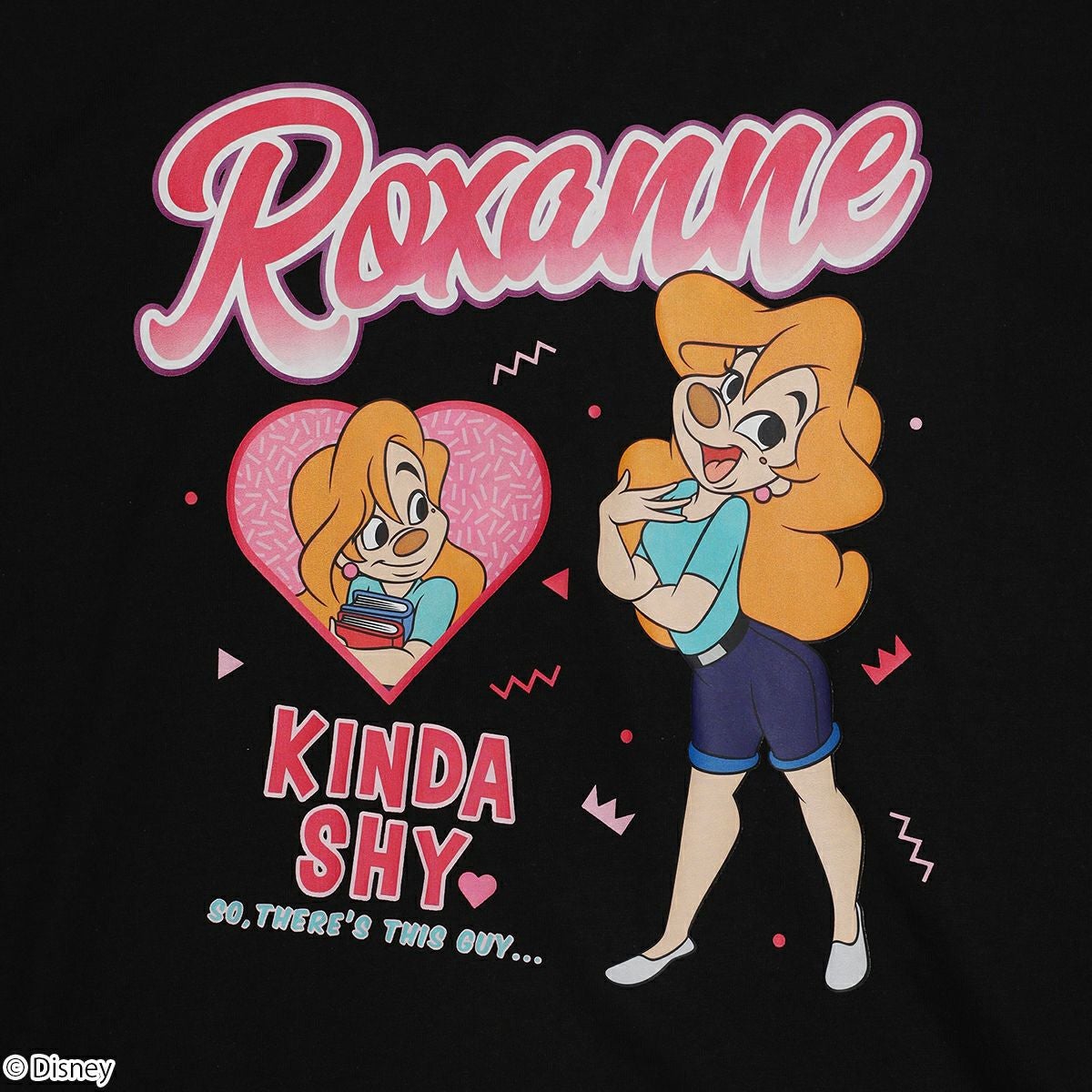 Disney】ロクサーヌ/KINDA SHY/Tシャツ(PONEYCOMB TOKYO) | PONEYCOMB