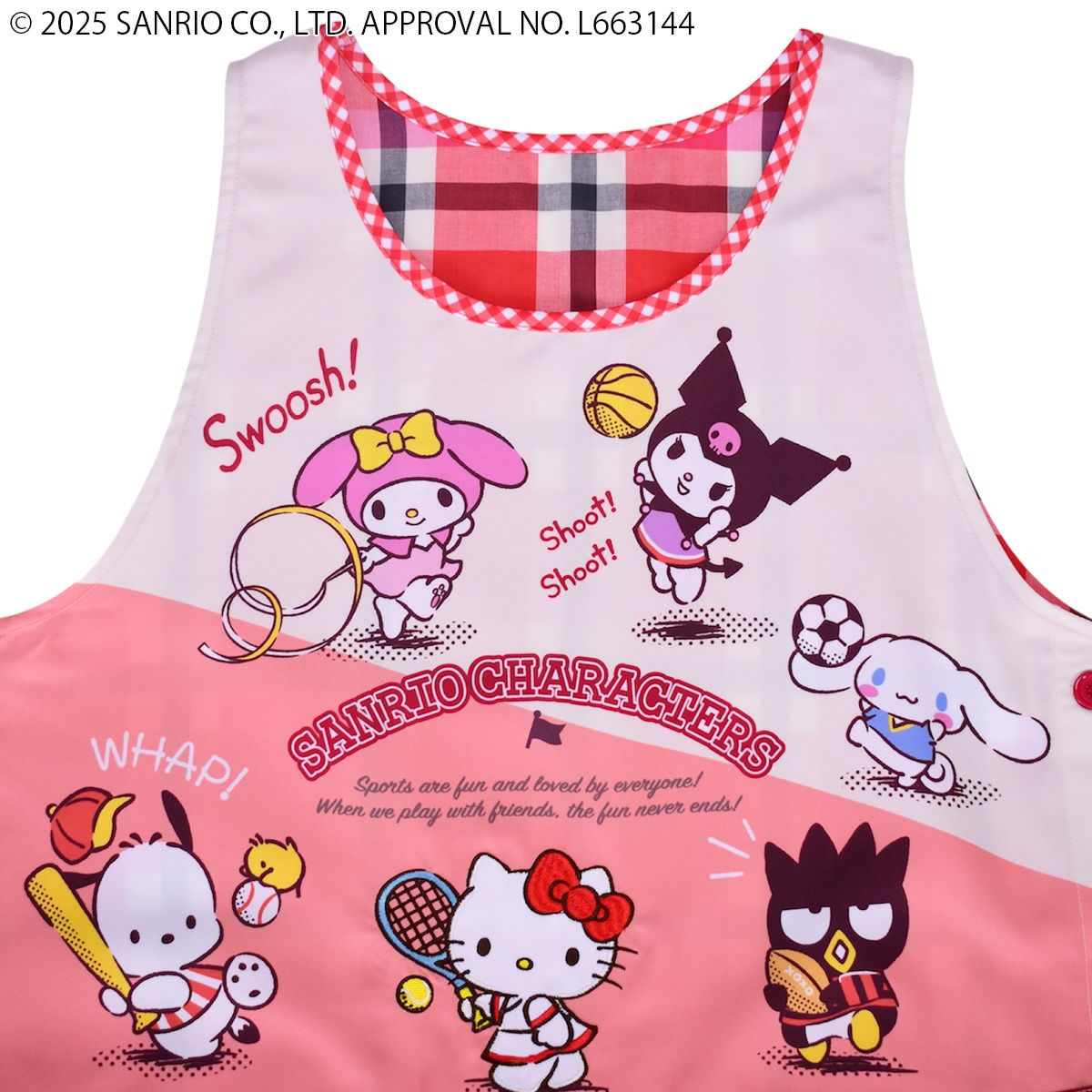 Sanrio characters】みんなでわいわいスポーツ/エプロン(L.W.C. SELECT