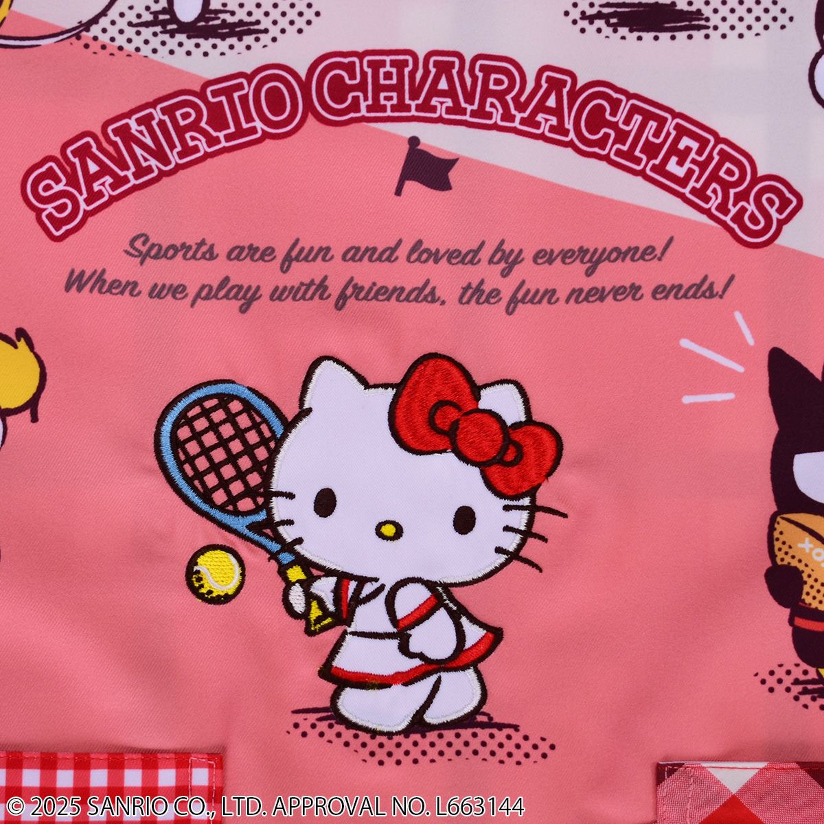 Sanrio characters】みんなでわいわいスポーツ/エプロン(L.W.C. SELECT