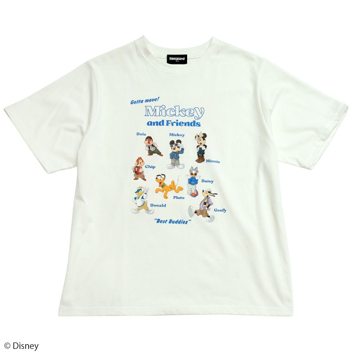 Disney】ミッキー＆フレンズ/Tシャツ(PONEYCOMB TOKYO) | PONEYCOMB