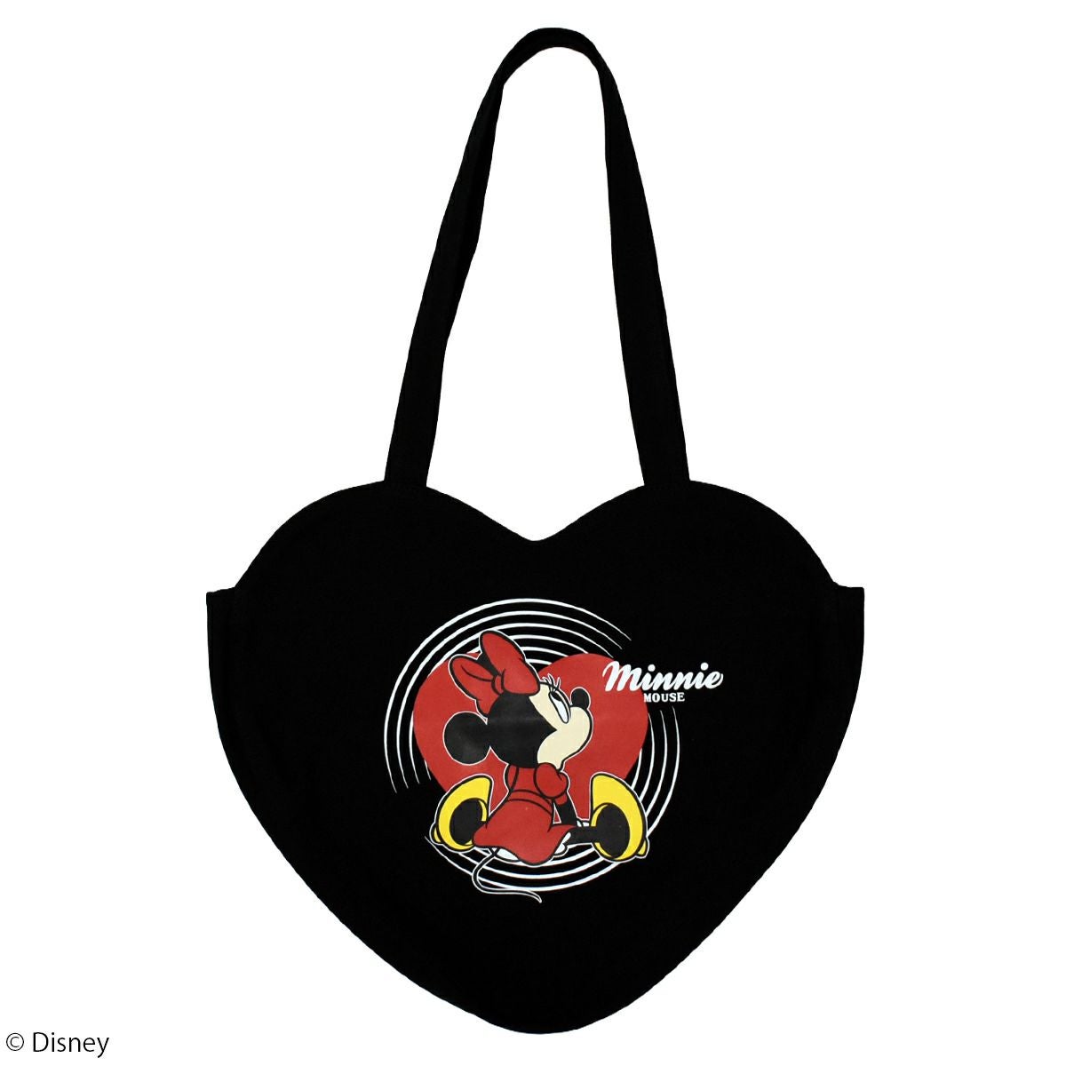 Disney】ミニーマウス/レコード風/ハート型バッグ(PONEYCOMB TOKYO