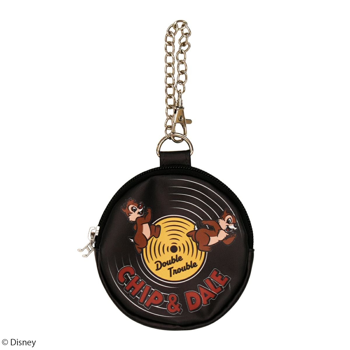 Disney】チップ＆デール/レコード風/ポーチ(PONEYCOMB TOKYO