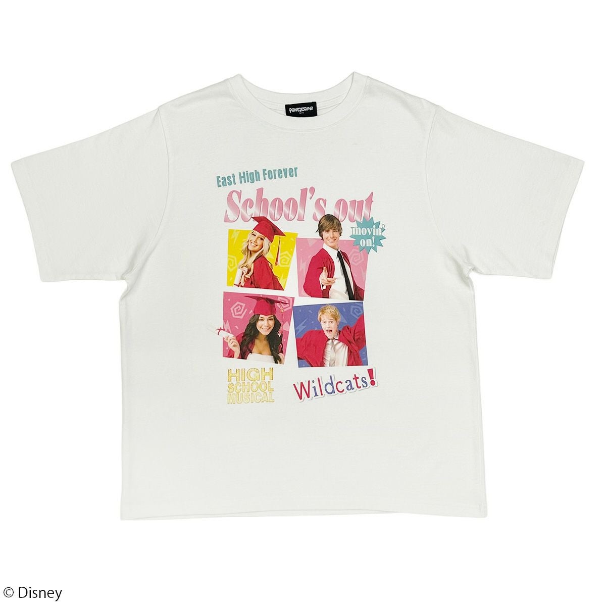 Disney】ハイスクール・ミュージカル/Tシャツ(PONEYCOMB TOKYO