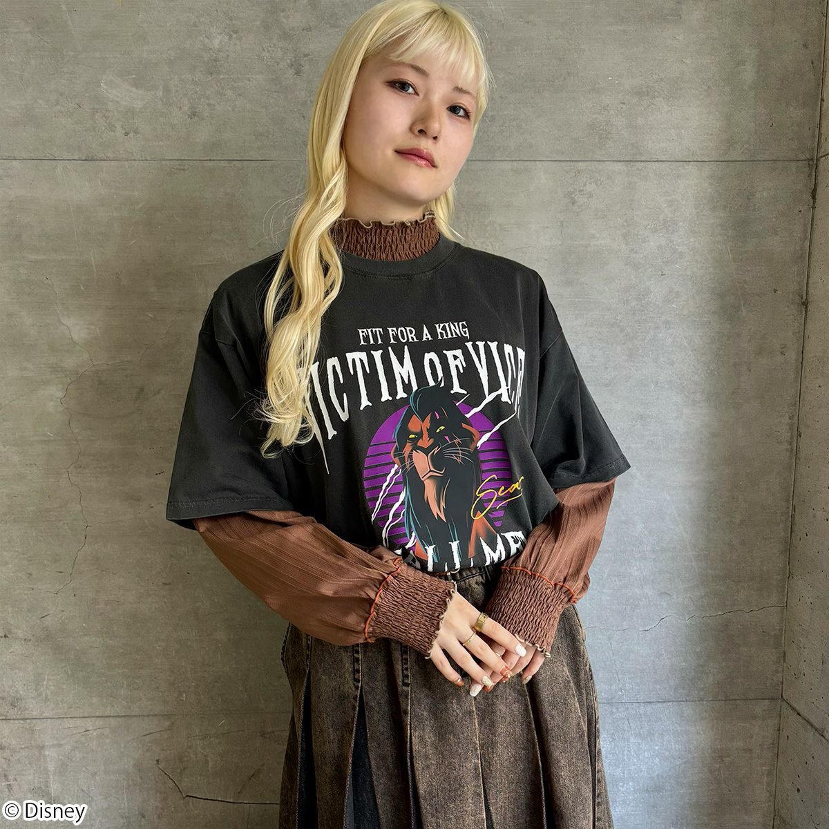 Disney】SCAR/Tシャツ(PONEYCOMB TOKYO) | PONEYCOMB TOKYO OFFICIAL