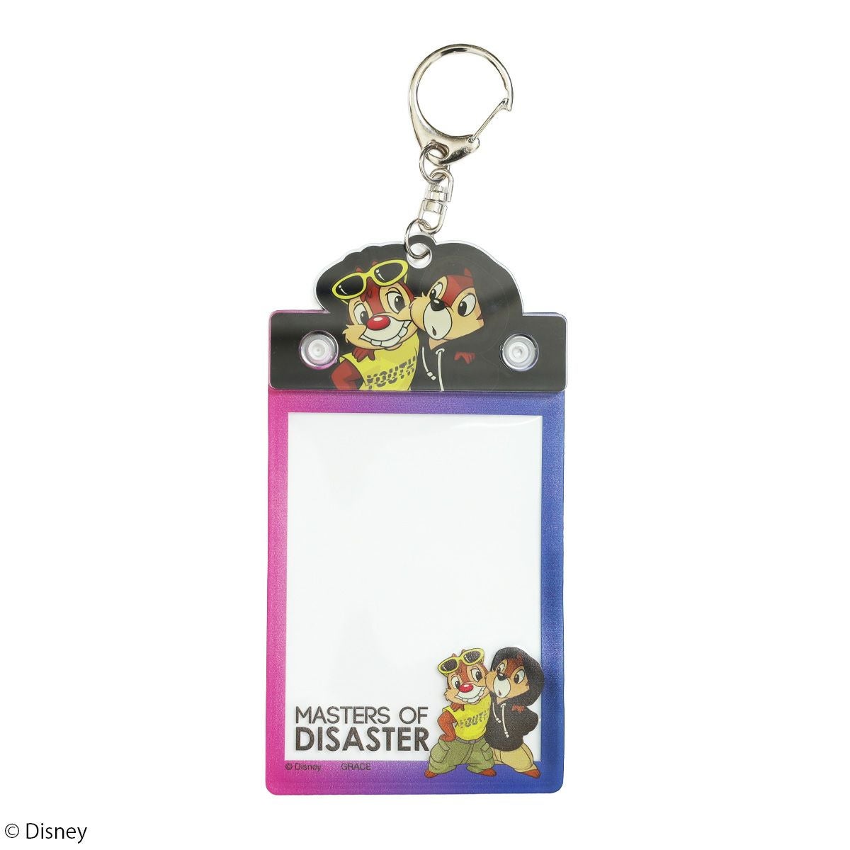 Disney】チップ＆デール/カードホルダーチャーム(PONEYCOMB TOKYO