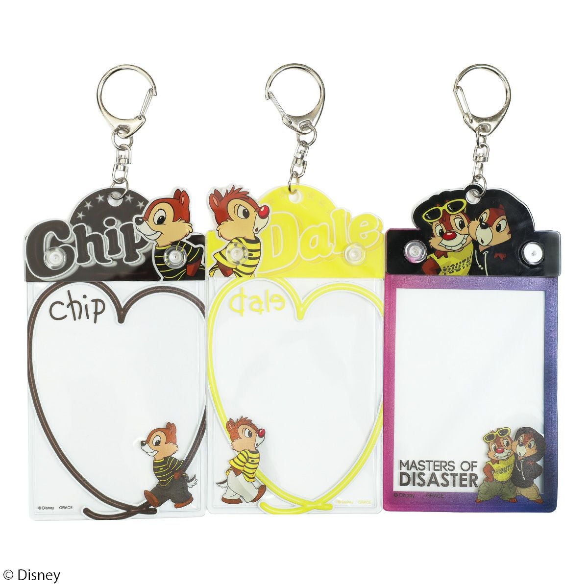 Disney】チップ＆デール/カードホルダーチャーム(PONEYCOMB TOKYO