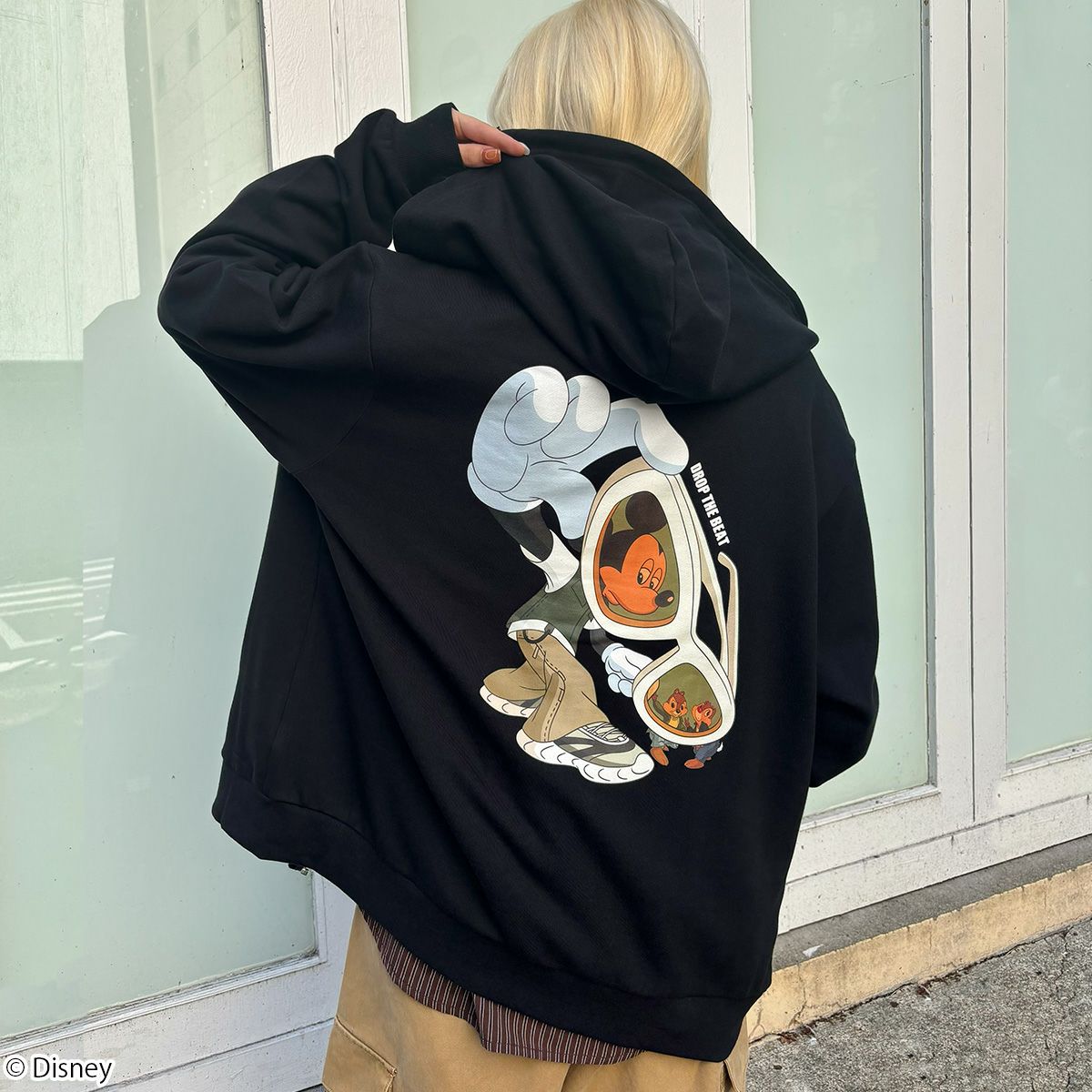 Disney】ミッキー＆チップ＆デール/ジップパーカー(PONEYCOMB TOKYO