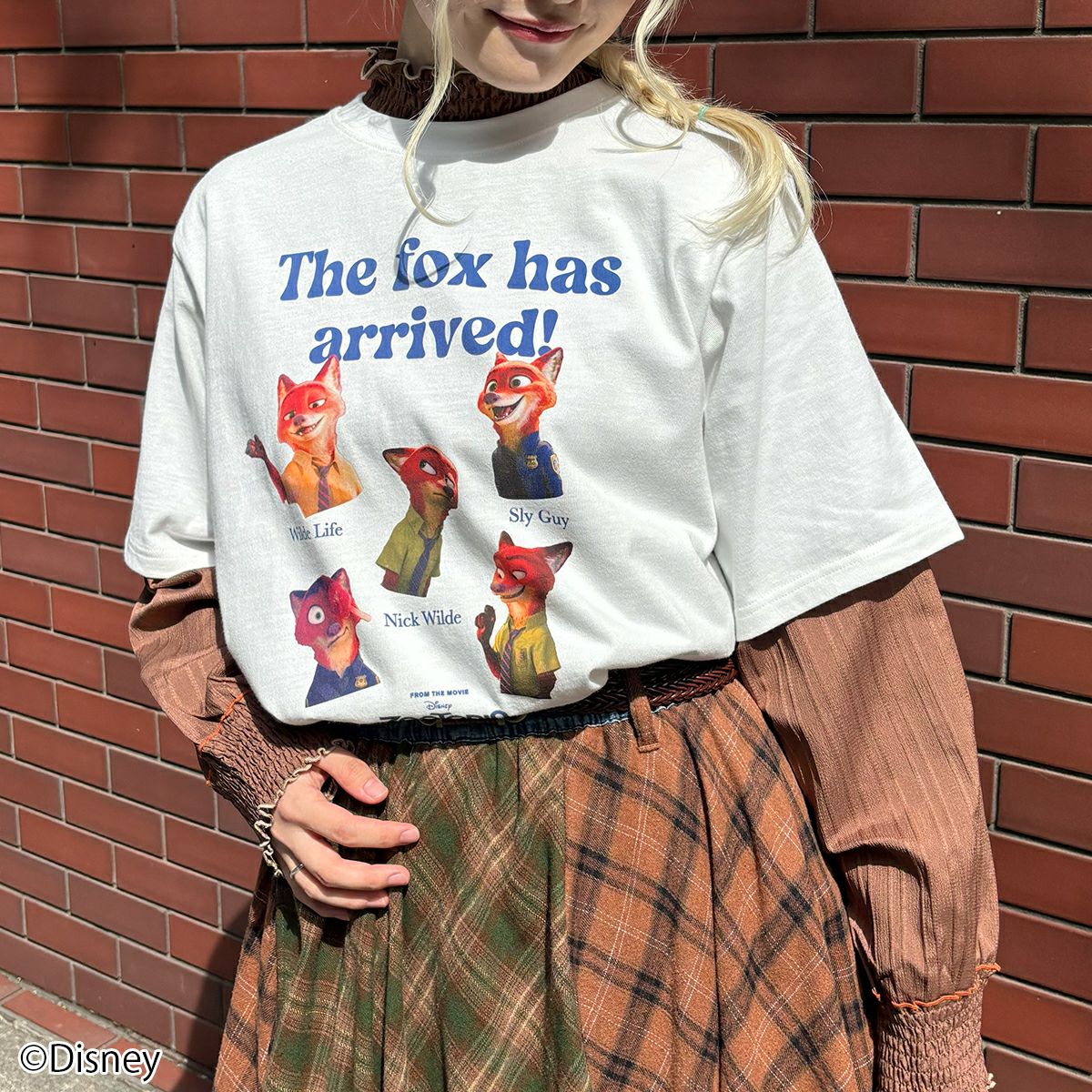 Disney】ズートピア/ニック/Tシャツ(PONEYCOMB TOKYO) | PONEYCOMB