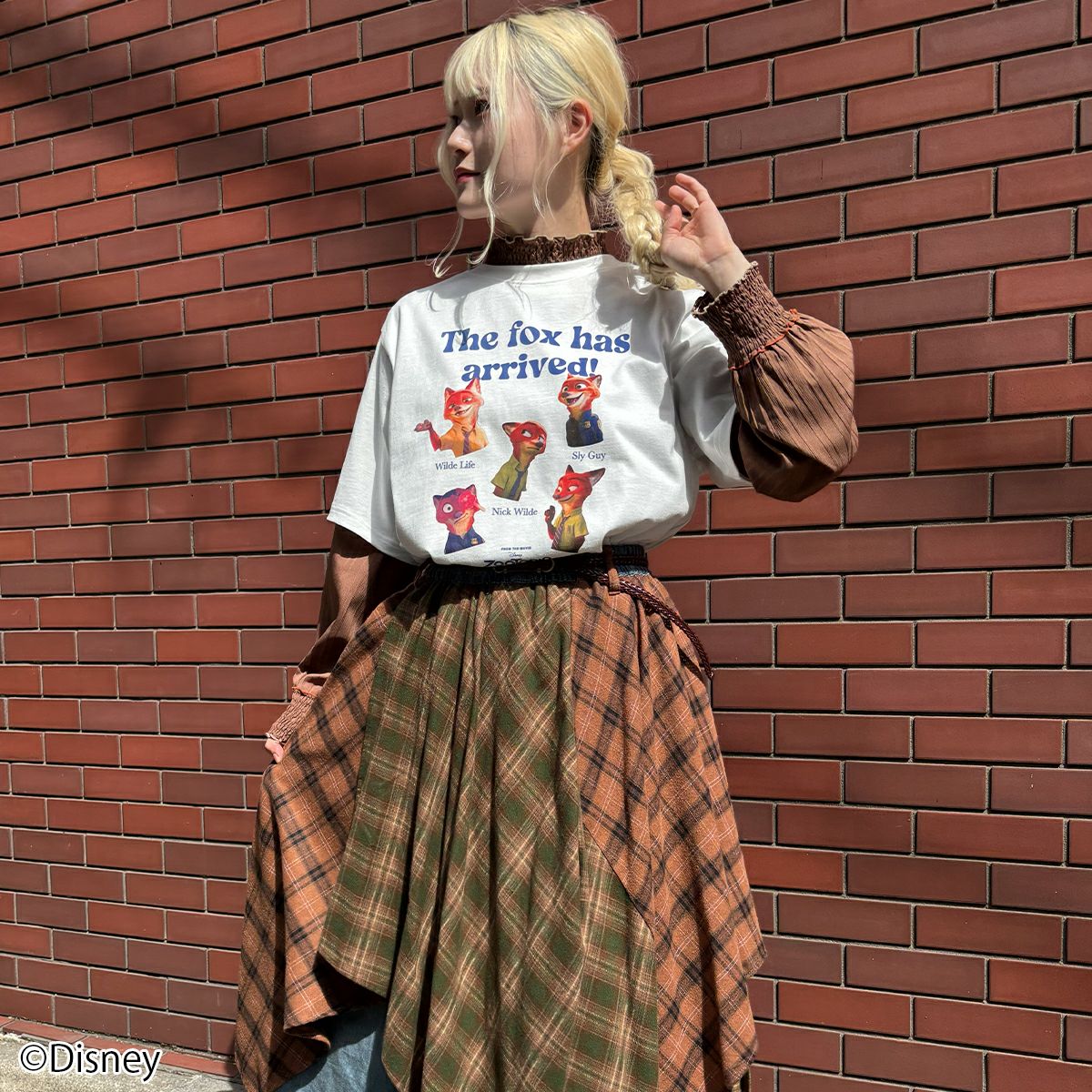 Disney】ズートピア/ニック/Tシャツ(PONEYCOMB TOKYO) | PONEYCOMB