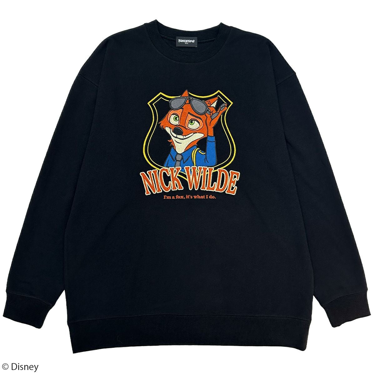 Disney】ズートピア/ニック・ワイルド/スウェット(PONEYCOMB TOKYO