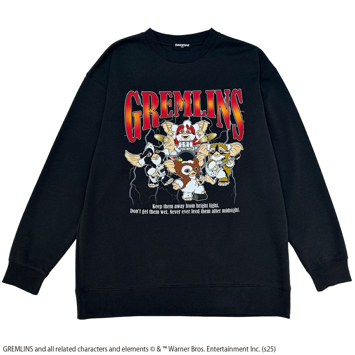 GREMLINS スウェット GREMLINS SWEAT グレムリンスウェット【25GR-BW-01】【GREMLINS