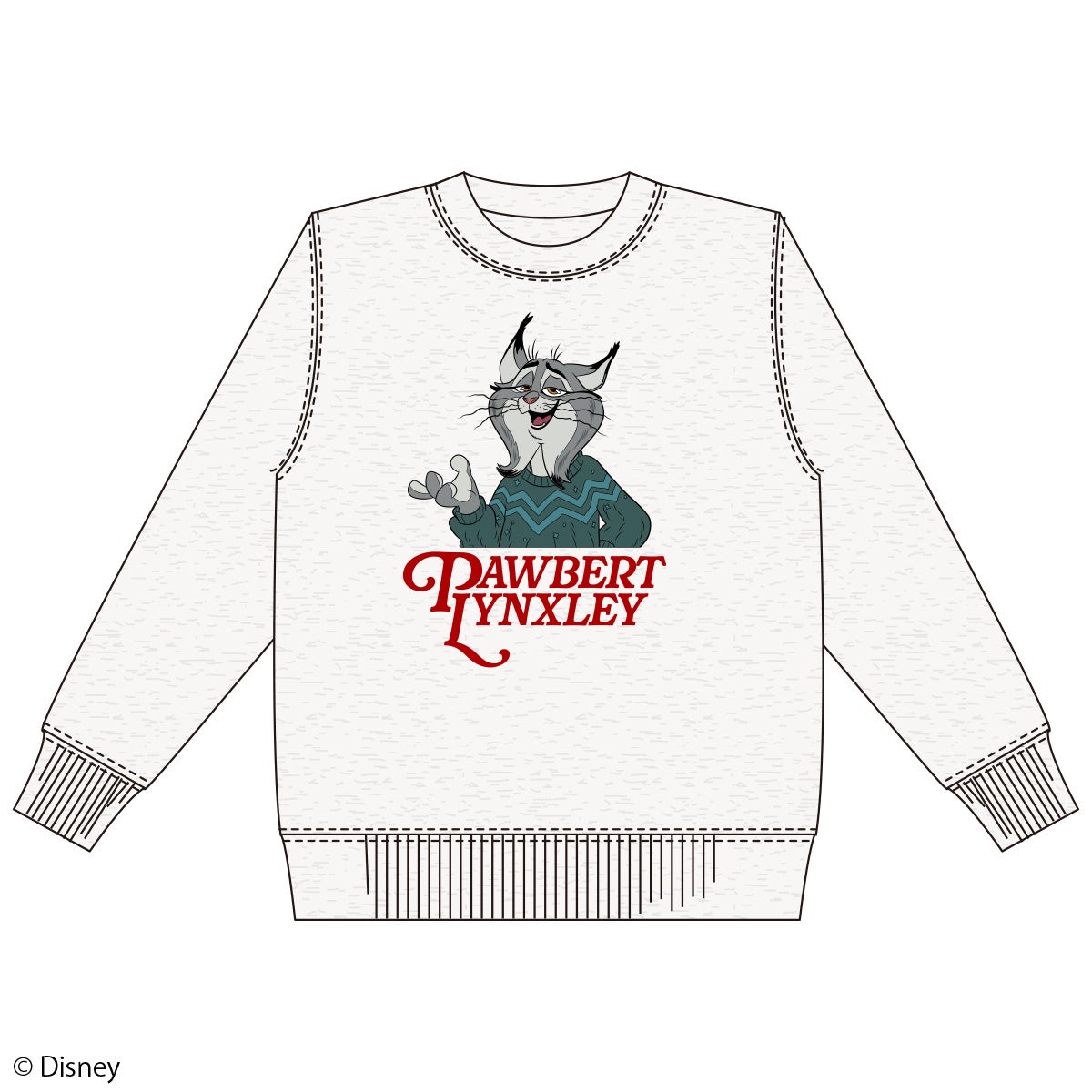 Disney】ズートピア2/パウバート/トレーナー(PONEYCOMB TOKYO