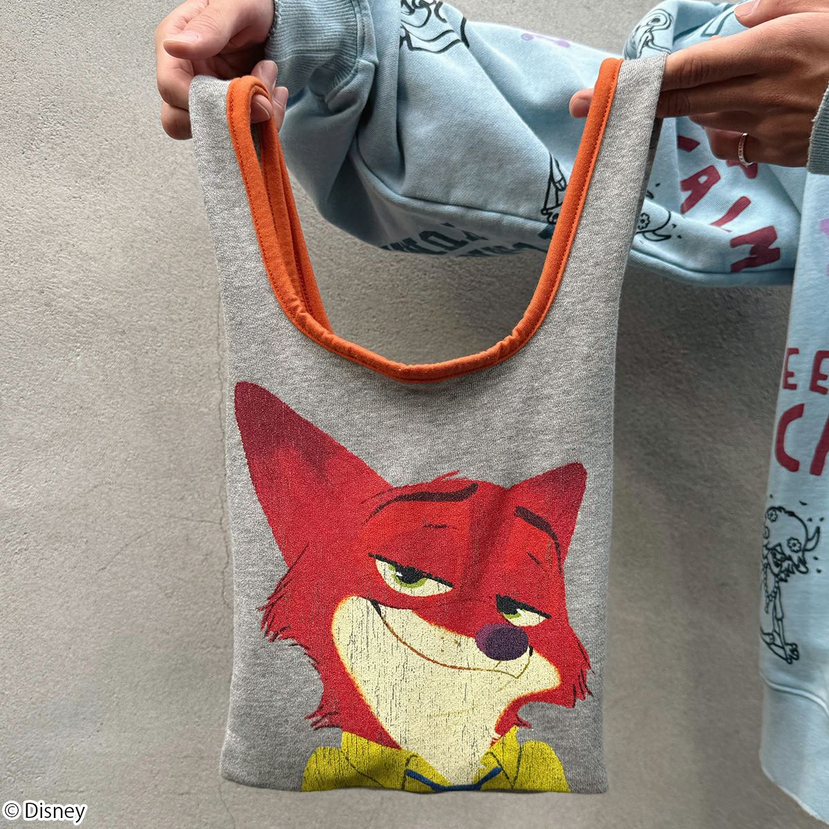 Disney】ズートピア/パイピングスウェットミニバッグ(DOUBLE NAME