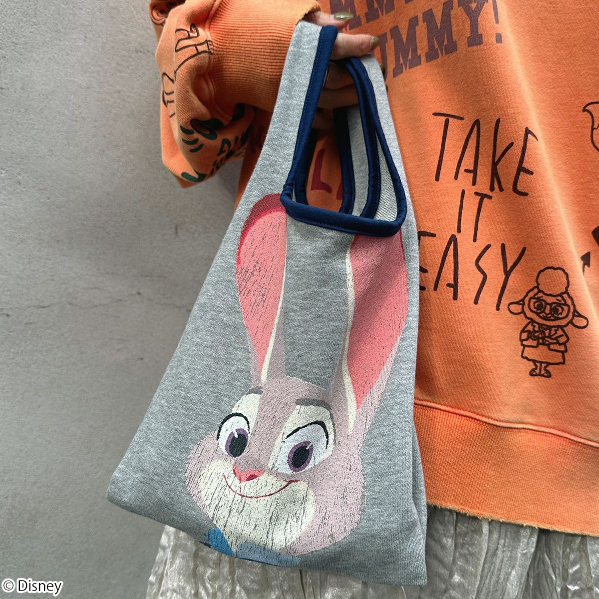 Disney】ズートピア/パイピングスウェットミニバッグ(DOUBLE NAME