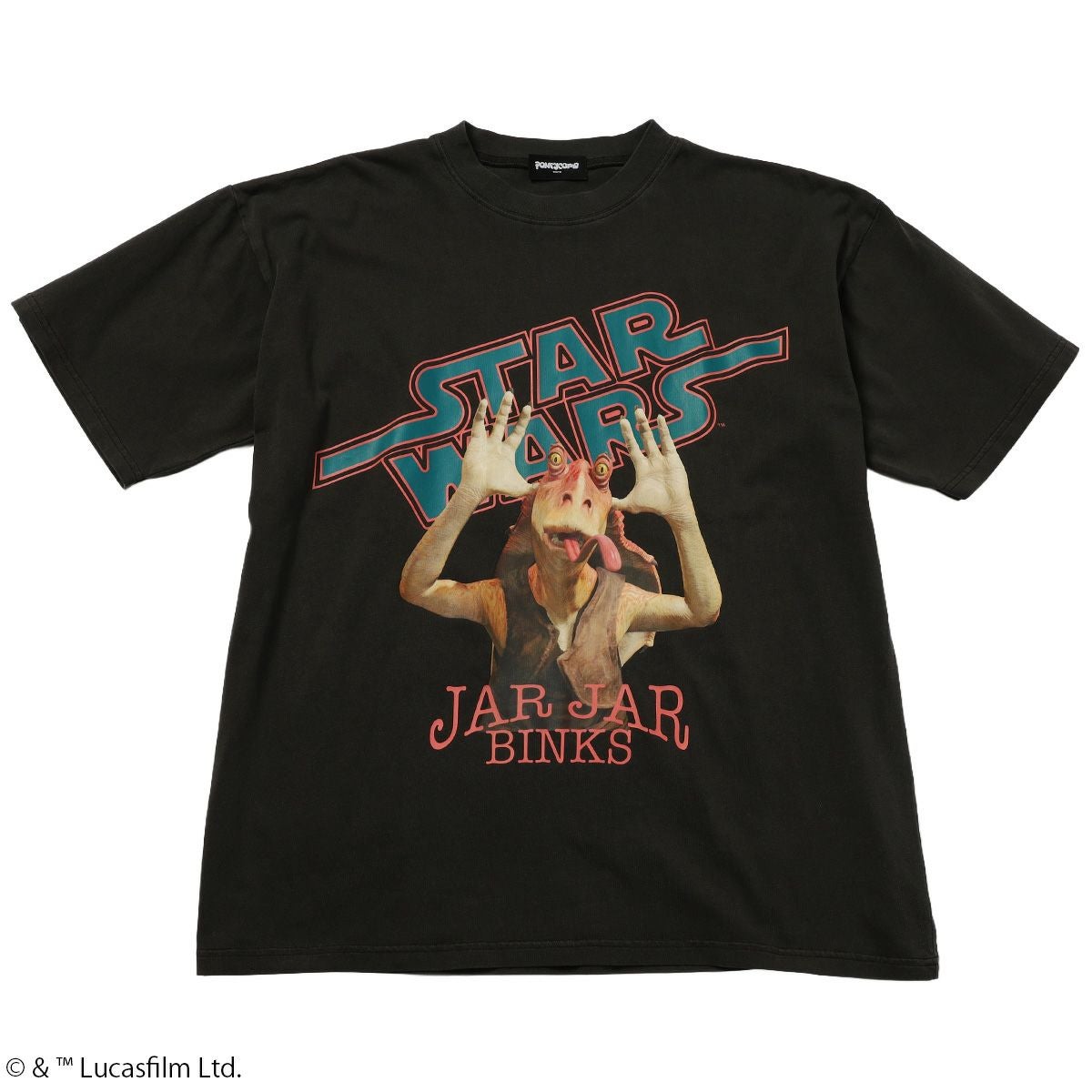 ●激レア(*'ω'*)●STAR WARS アナキン　スカイウォーカー/ジャージャービンクス　Tシャツ　新品●スターウォーズ エピソード1　相模原● STAR WARS】ジャー・ジャー・ビンクス/Tシャツ(PONEYCOMB TOKYO