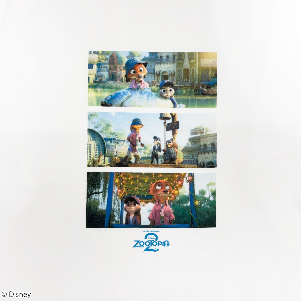 Disney】ズートピア2/シーンB/ロングスリーブTシャツ(PONEYCOMB TOKYO