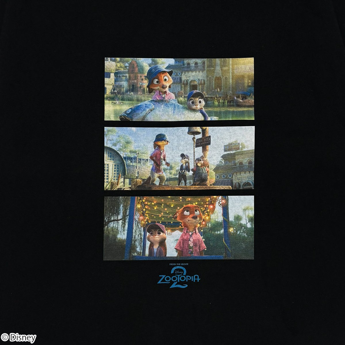 Disney】ズートピア2/シーンB/ロングスリーブTシャツ(PONEYCOMB TOKYO