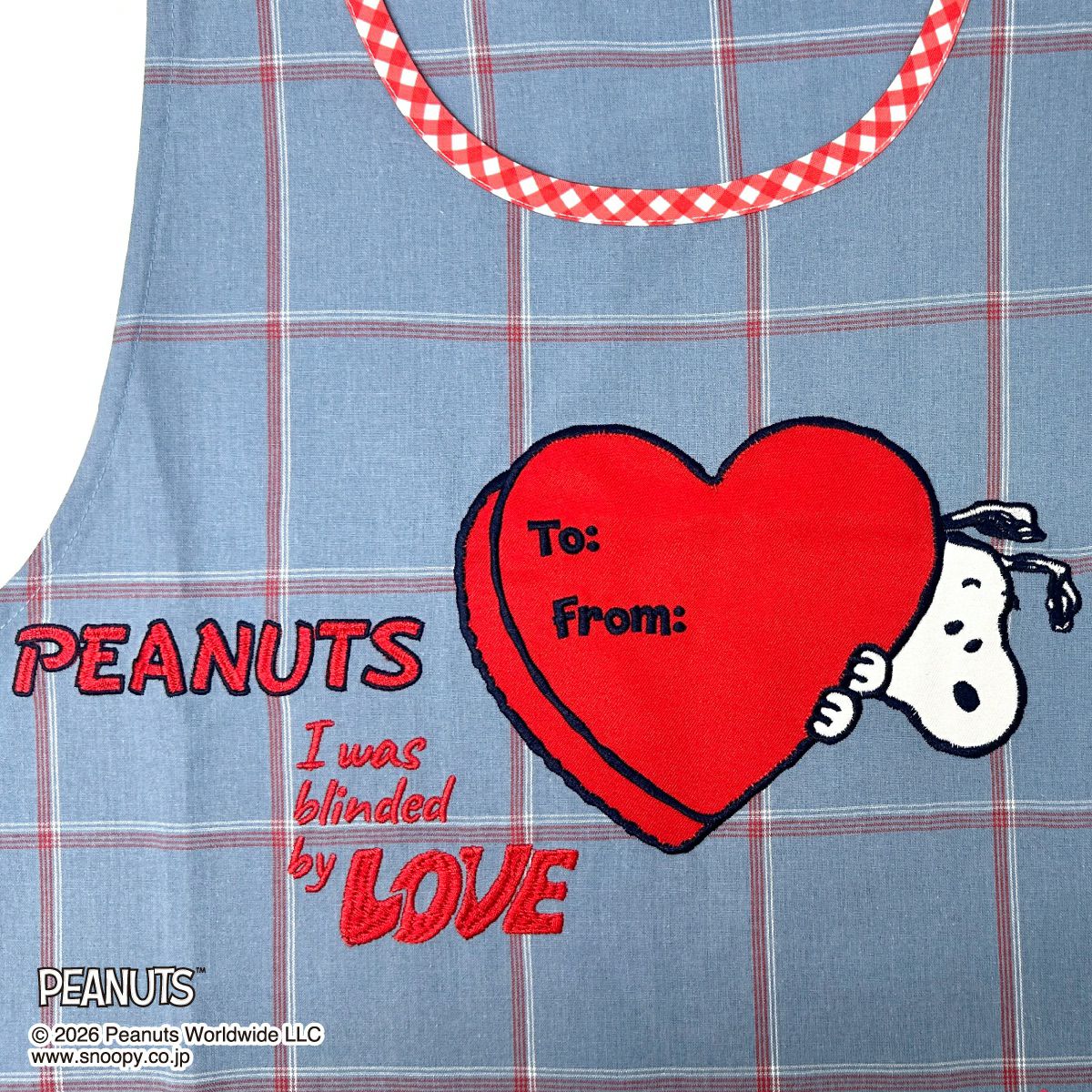 PEANUTS】ハート/アップリケエプロン(L.W.C. SELECT) | PONEYCOMB