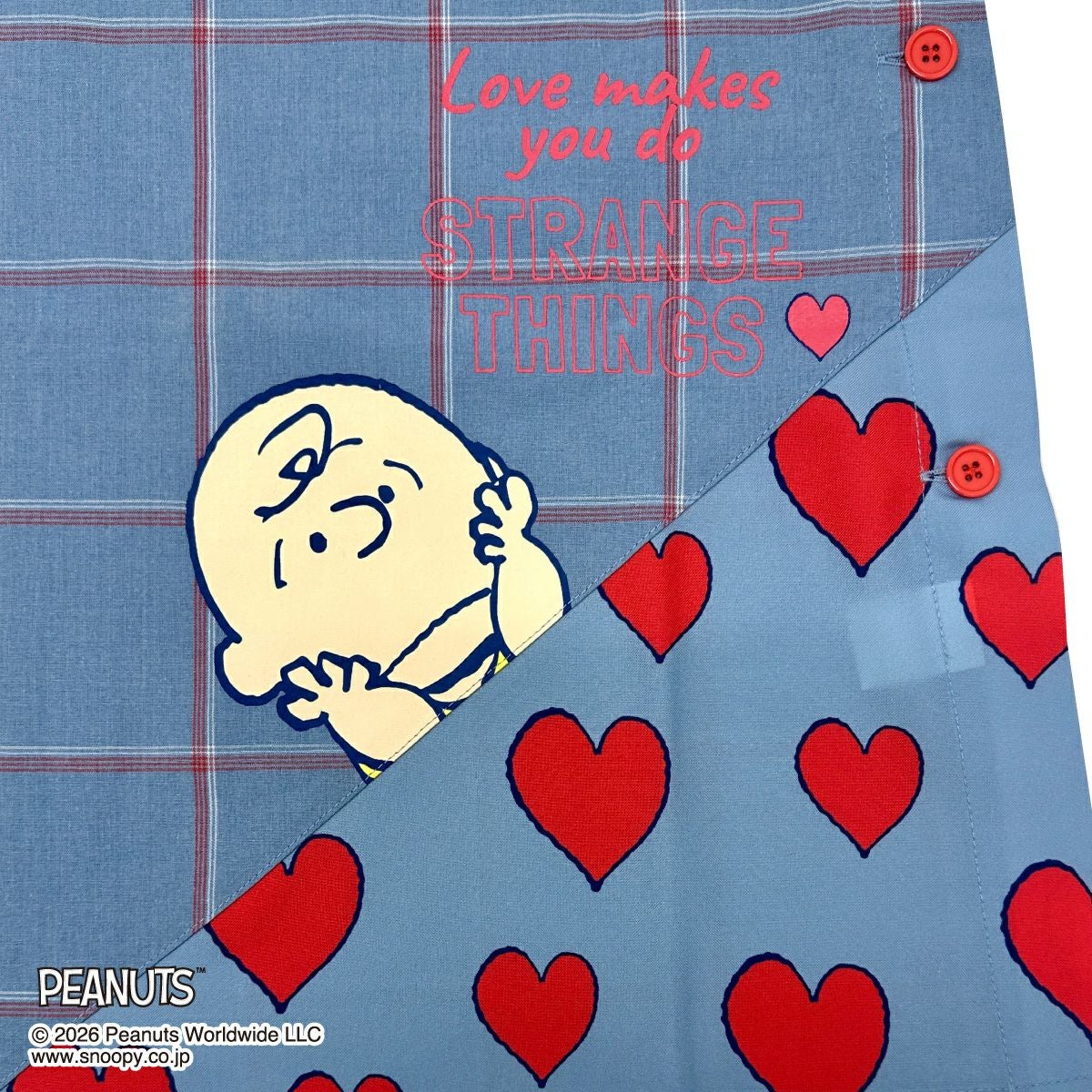 PEANUTS】ハート/アップリケエプロン(L.W.C. SELECT) | PONEYCOMB