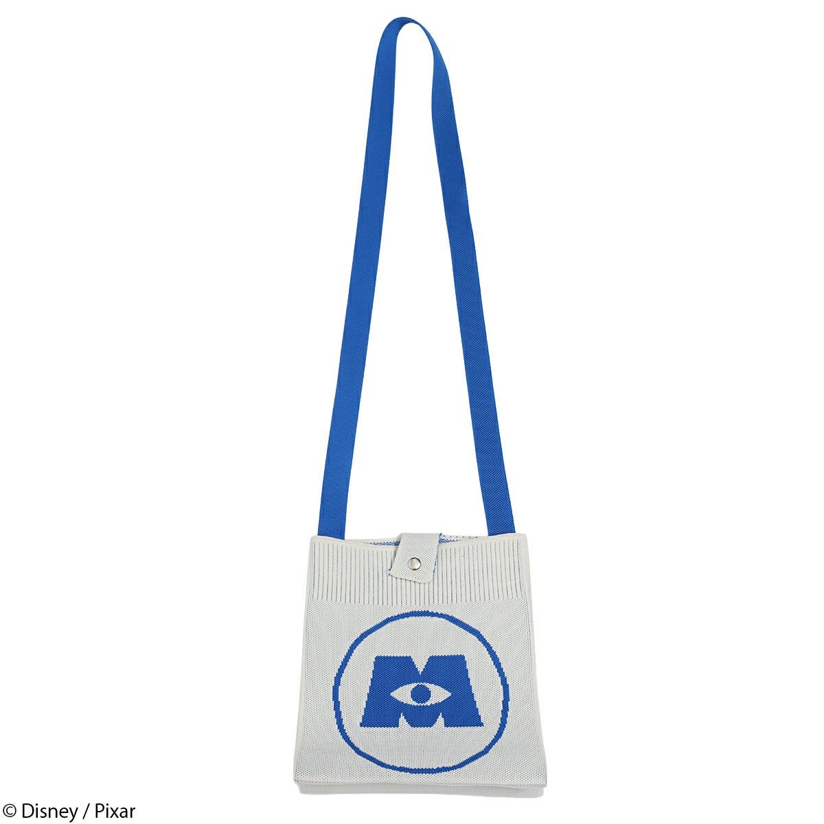 Pixar】モンスターズ・インク/ロゴ/ニットバッグ(PONEYCOMB TOKYO