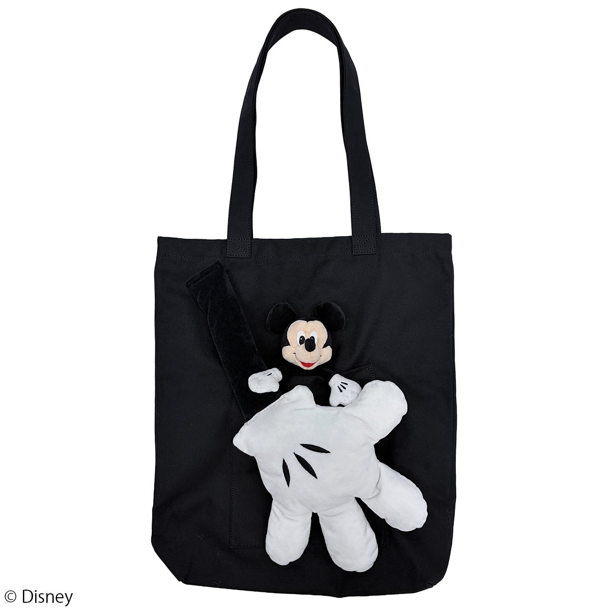 Disney】ミッキー/ハンドシェイプ/トートバッグ(PONEYCOMB TOKYO