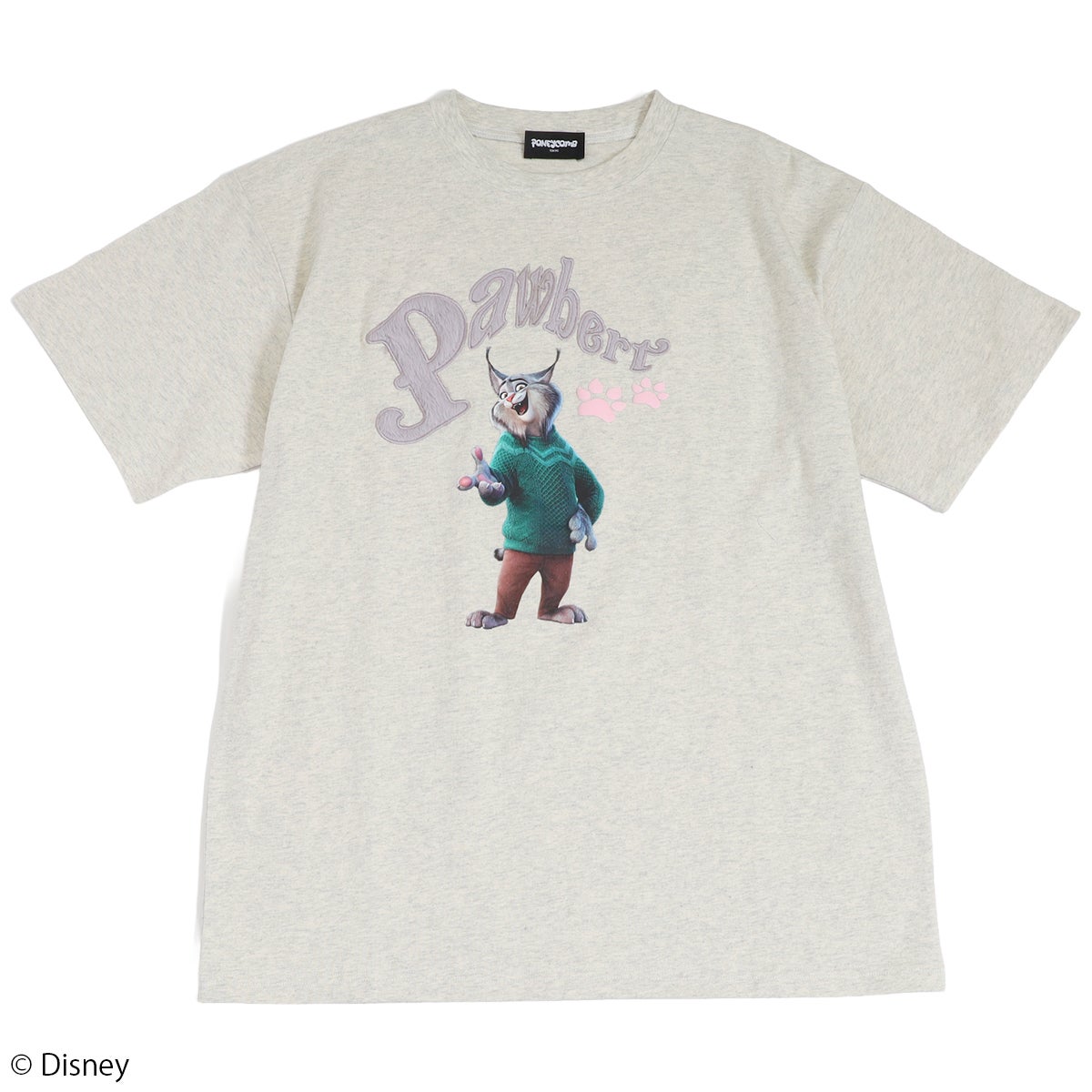 Disney】ズートピア2/ニック＆ジュディ＆ゲイリー/Tシャツ(PONEYCOMB