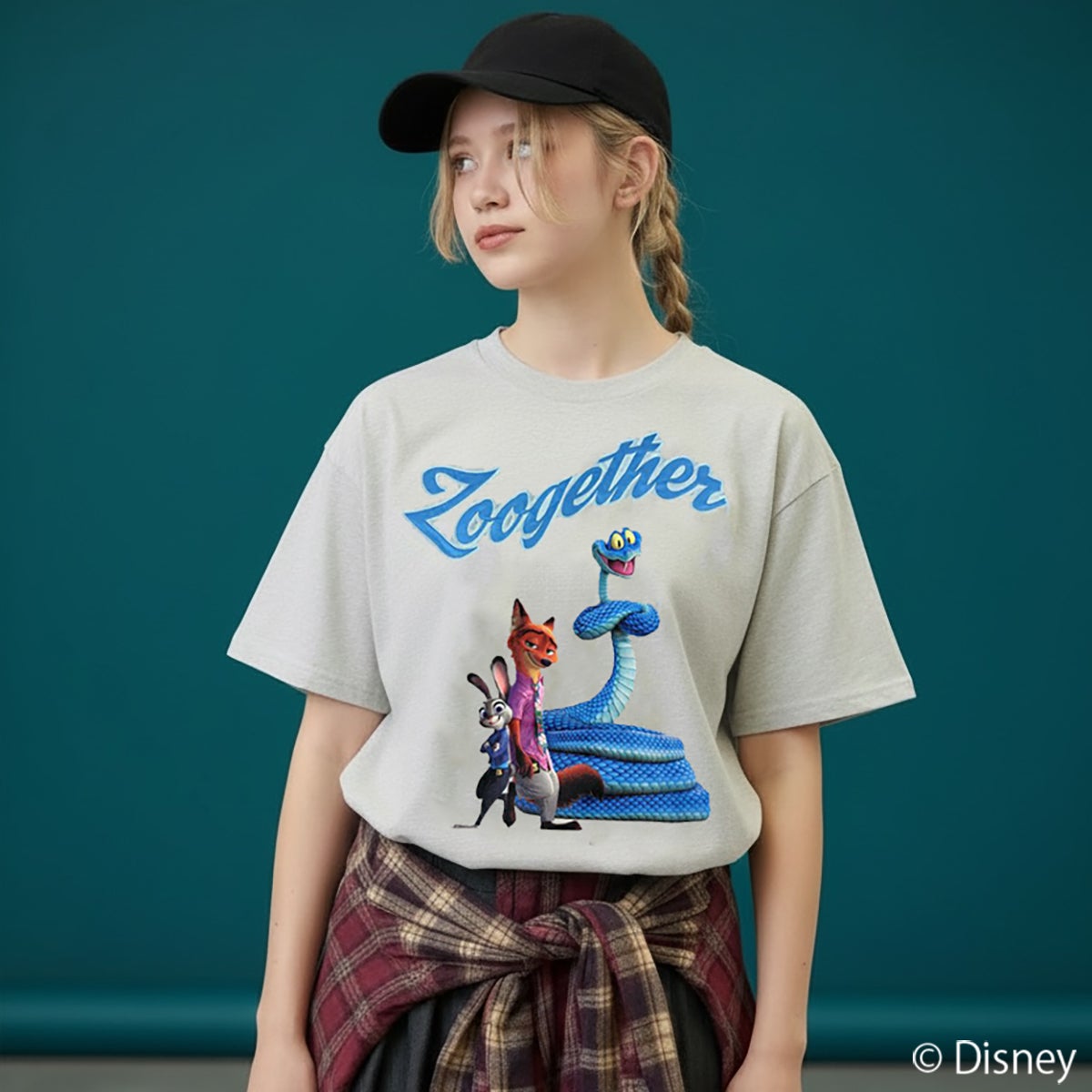Disney】ズートピア2/ニック＆ジュディ＆ゲイリー/Tシャツ(PONEYCOMB