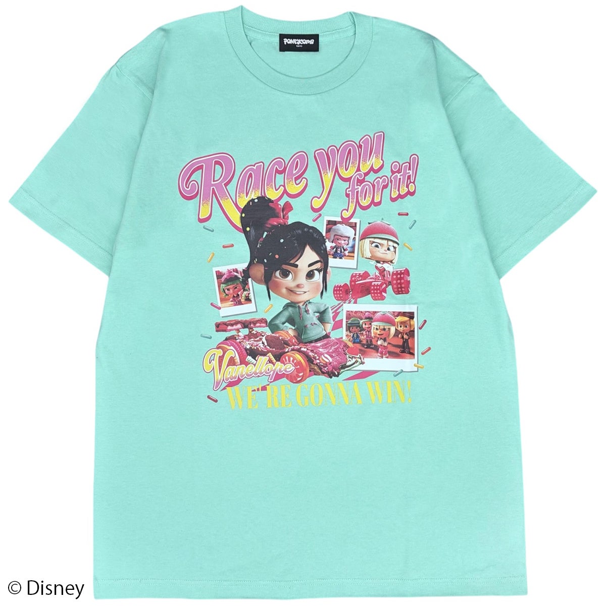 Disney】シュガー・ラッシュ/ヴァネロペ/Tシャツ(PONEYCOMB TOKYO