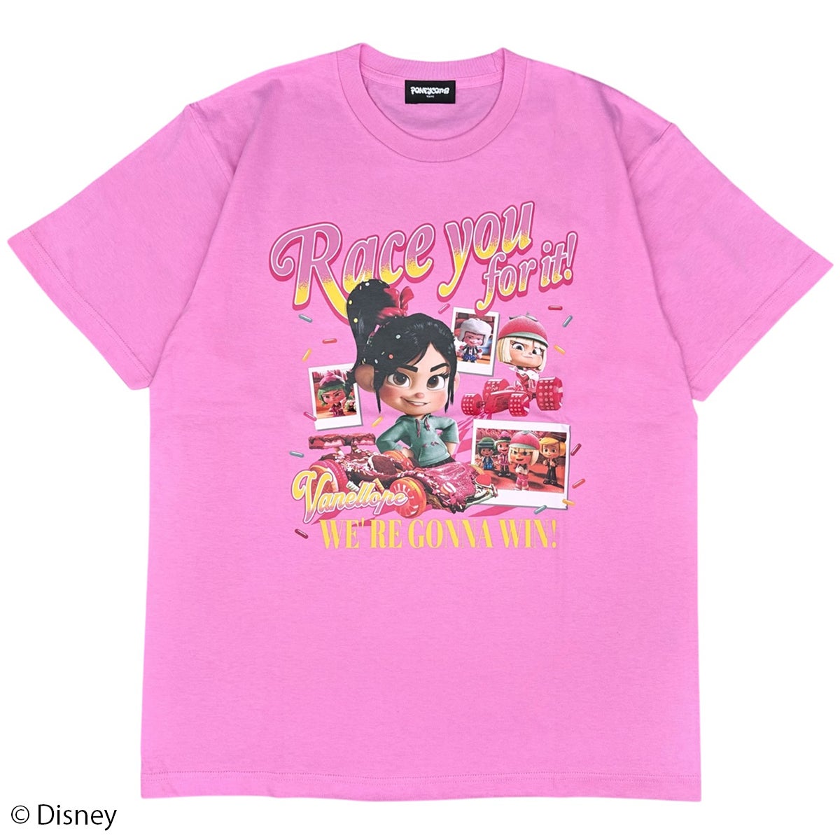 Disney】シュガー・ラッシュ/ヴァネロペ/Tシャツ(PONEYCOMB TOKYO