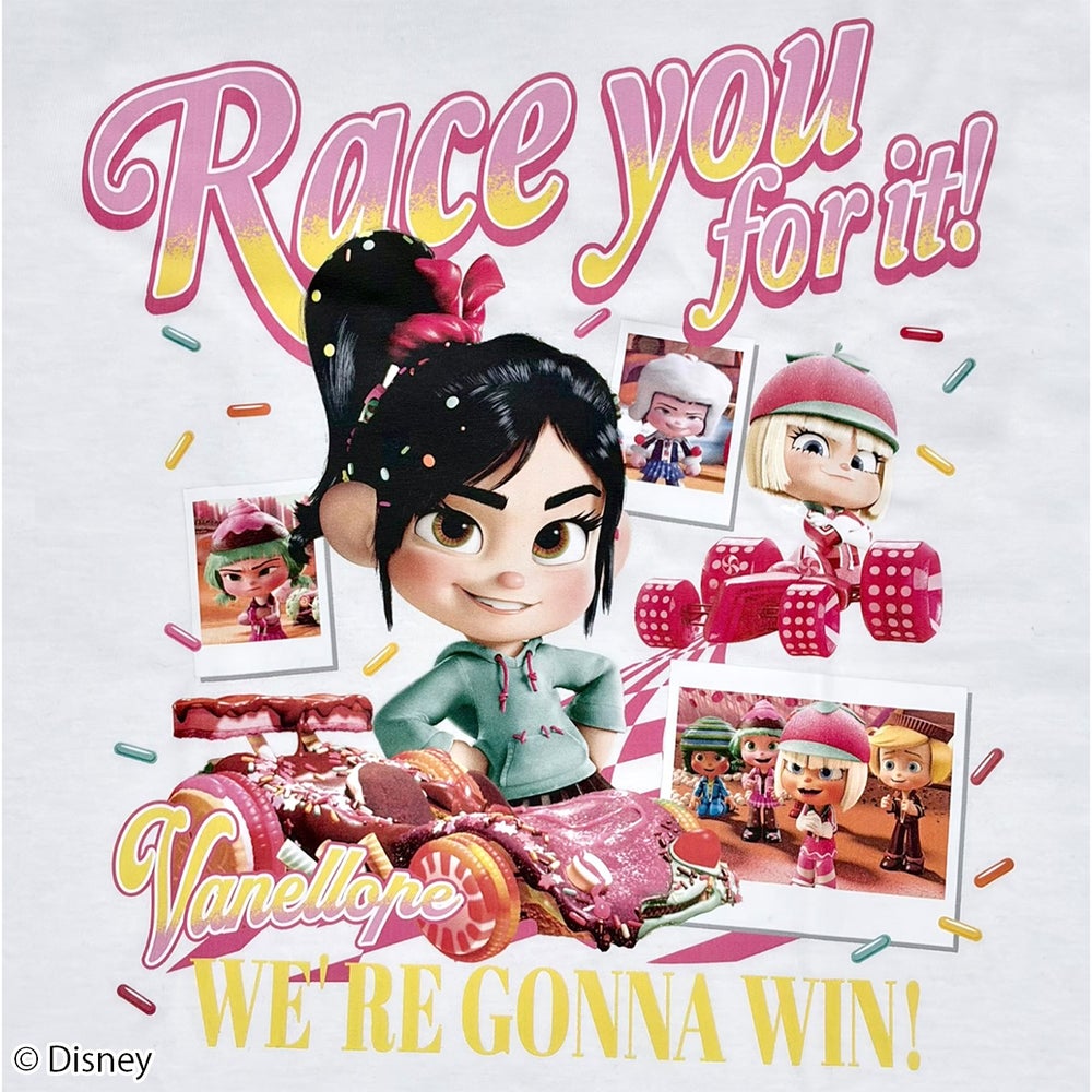 Disney】シュガー・ラッシュ/ヴァネロペ/Tシャツ(PONEYCOMB TOKYO