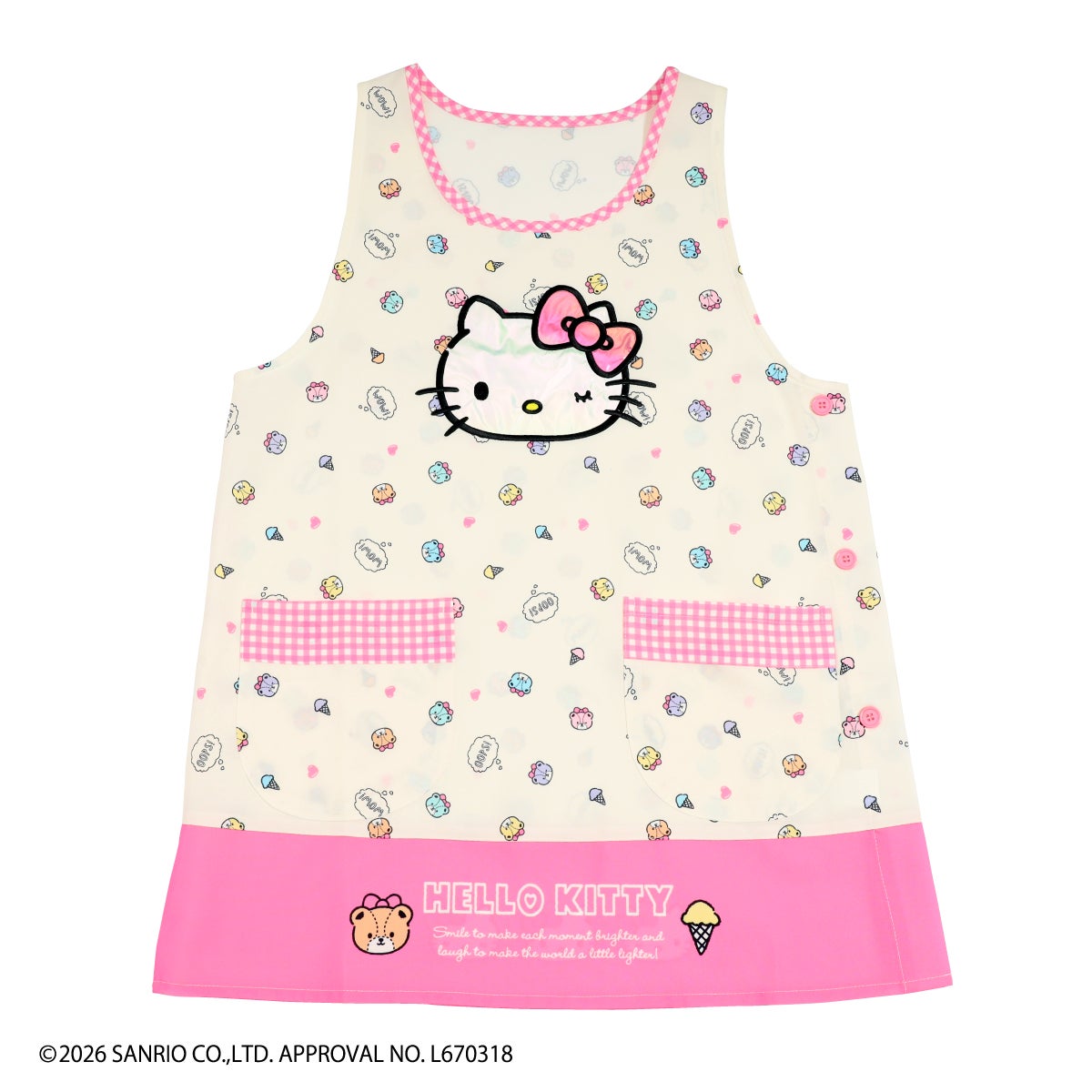 Sanrio characters】ハローキティ/ホログラムエプロン(L.W.C. SELECT