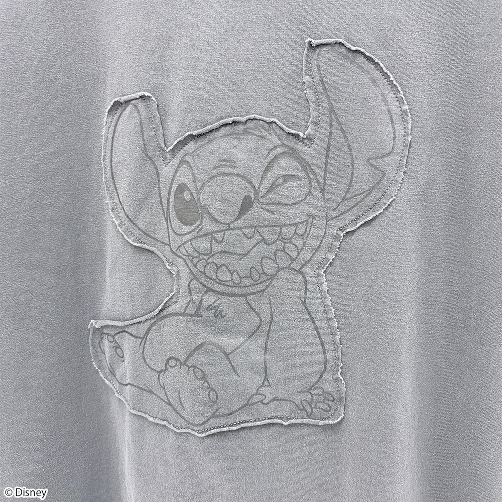 Disney】スティッチ/パッチワークTシャツ(PONEYCOMB TOKYO