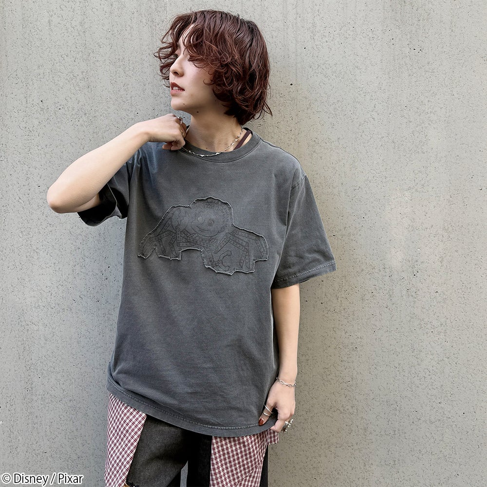 Pixar】ベイビーフェイス/パッチワークTシャツ(PONEYCOMB TOKYO